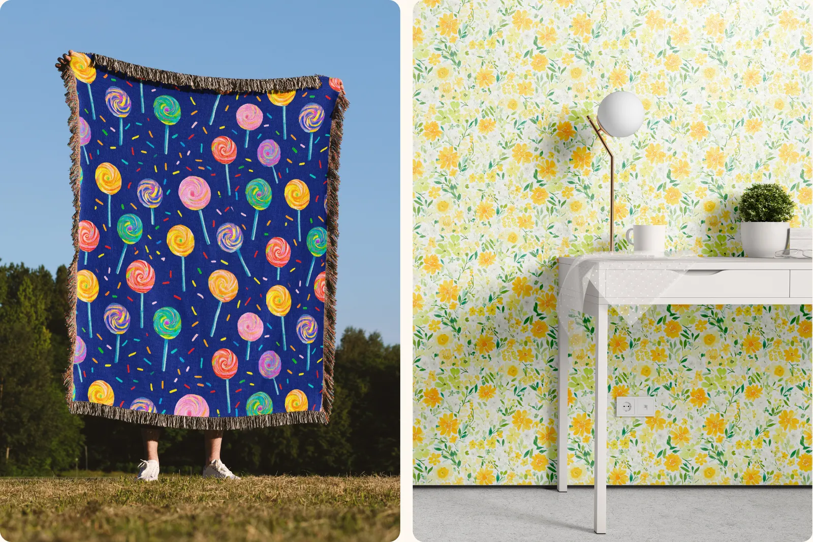 Kids Playful Set: A curated collection of 40 original kids playful seamless patterns and 10 unique art prints. - 10