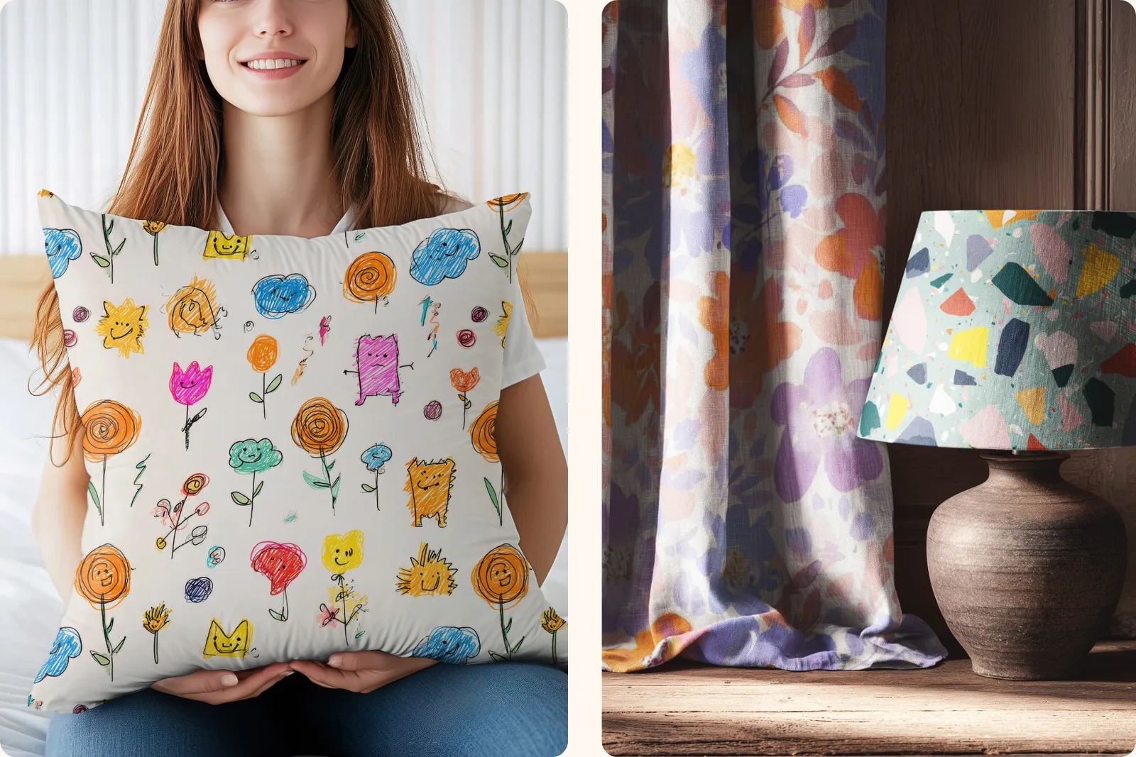 Kids Playful Set: A curated collection of 40 original kids playful seamless patterns and 10 unique art prints. - 16