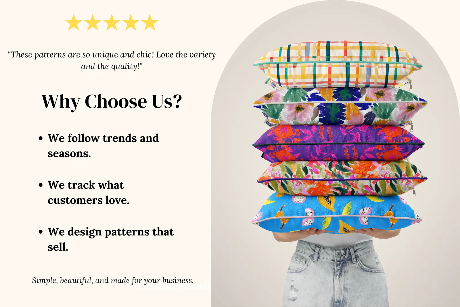 Funky Set: Fun and vibrant seamless patterns with bold, playful designs. - 3