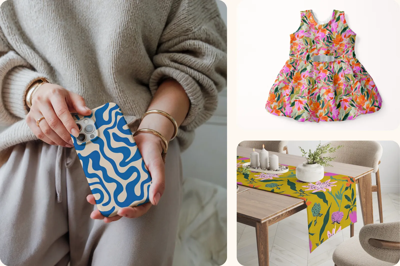 Funky Set: Fun and vibrant seamless patterns with bold, playful designs. - 6