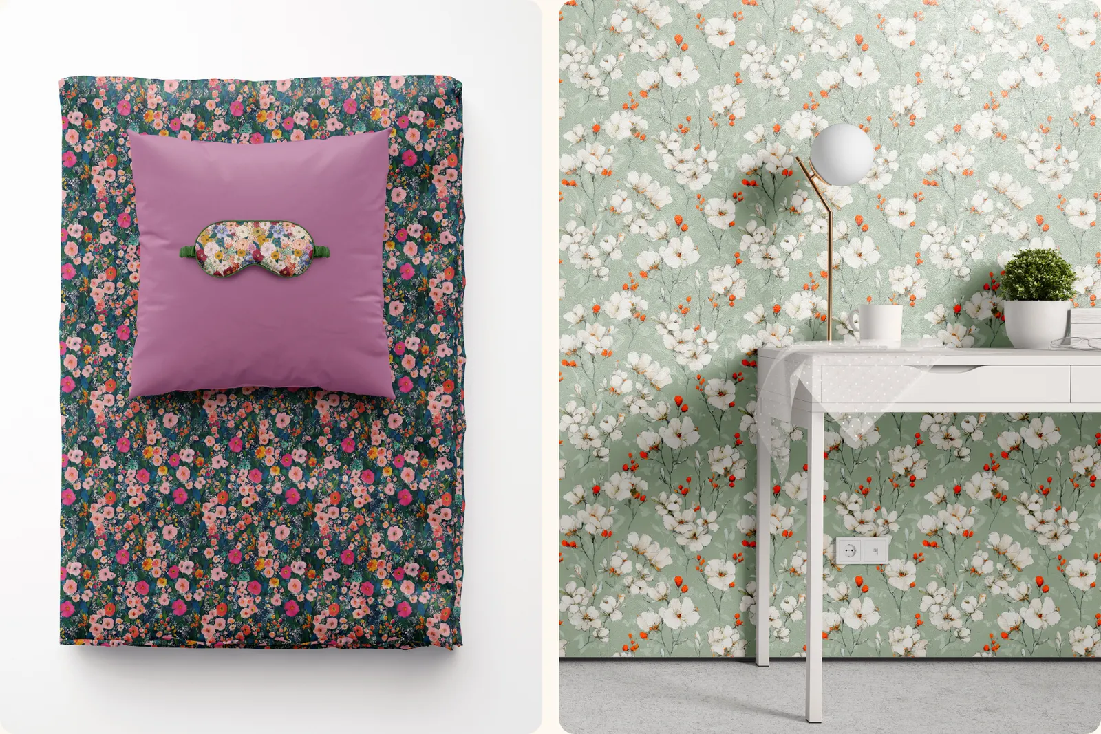 Clementine Floral Set: Beautiful floral patterns with elegant botanical designs. - 10