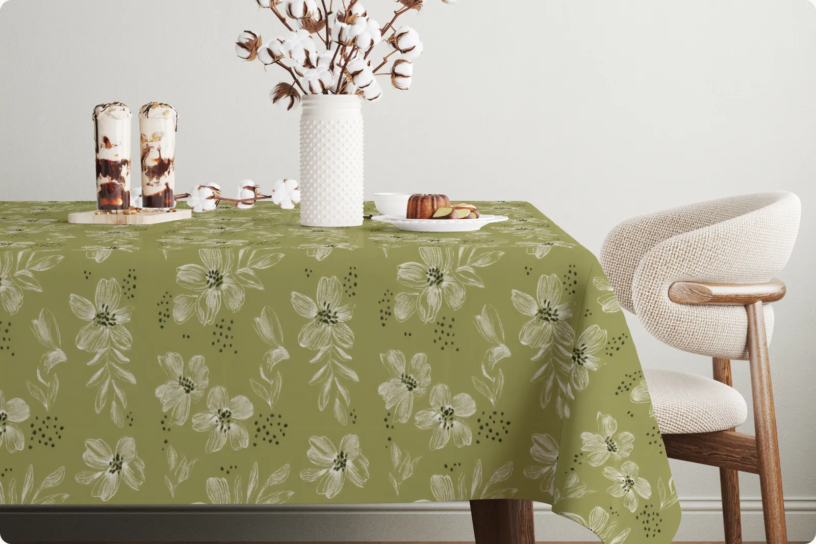 Clementine Floral Set: Beautiful floral patterns with elegant botanical designs. - 12