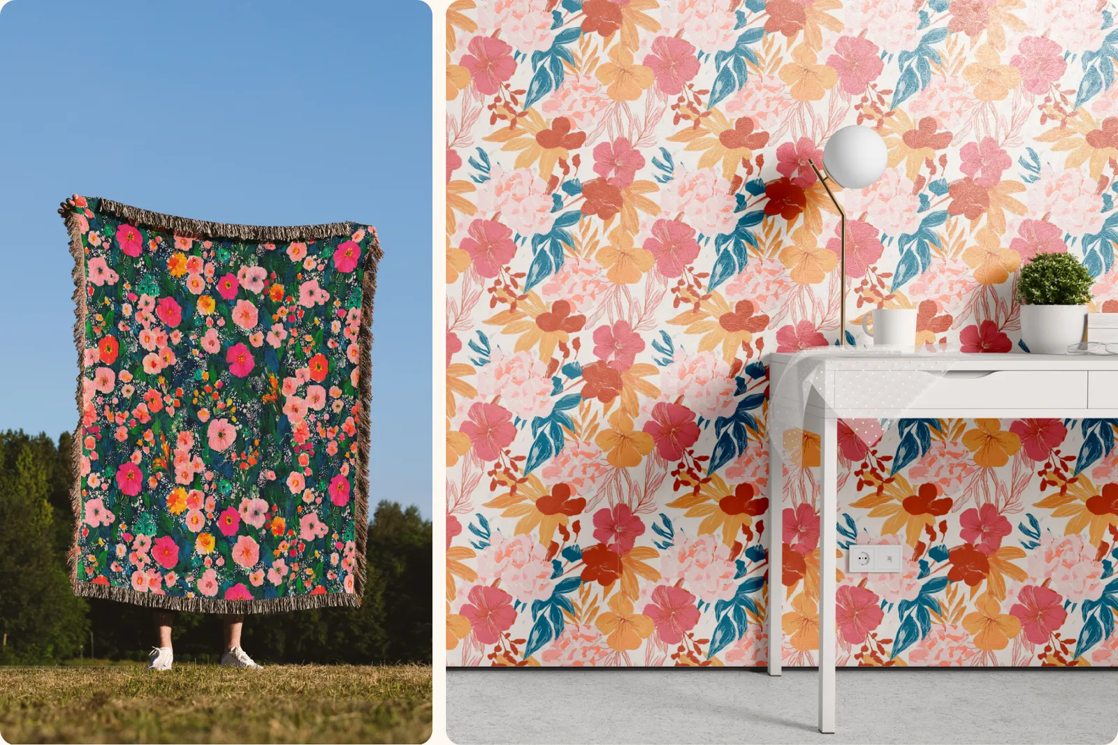 Clementine Floral Set: Beautiful floral patterns with elegant botanical designs. - 15