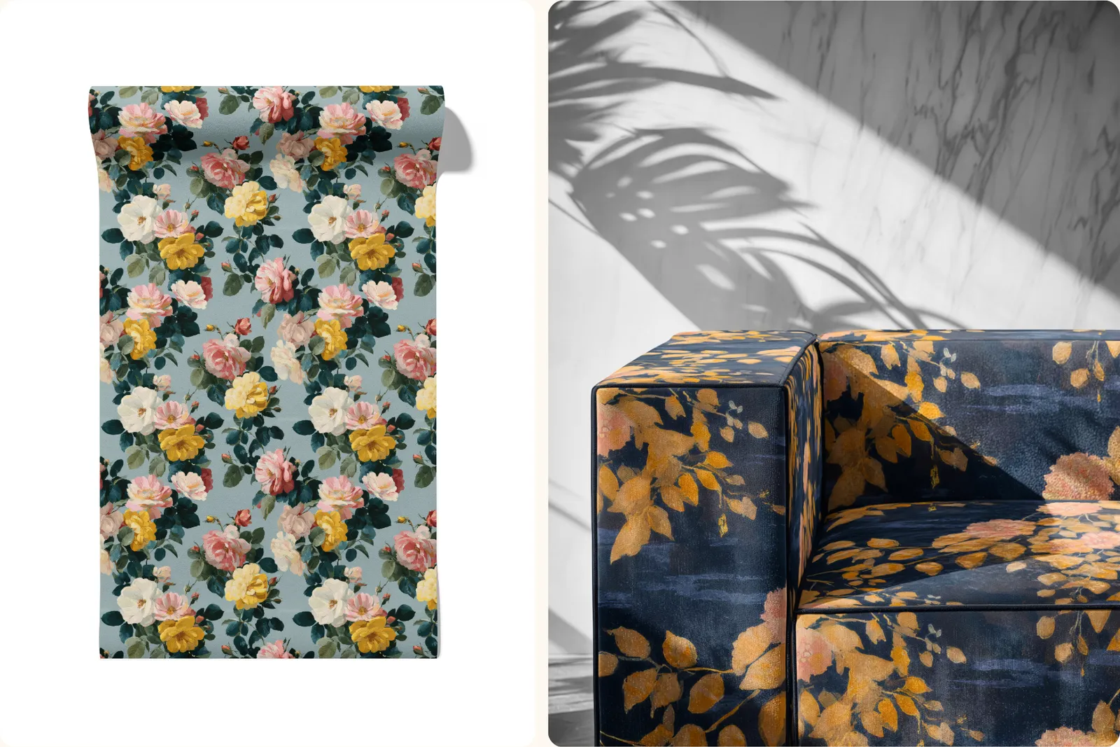 Clementine Floral Set: Beautiful floral patterns with elegant botanical designs. - 16