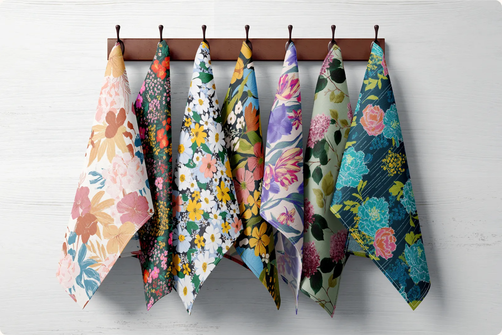 Clementine Floral Set: Beautiful floral patterns with elegant botanical designs. - 17