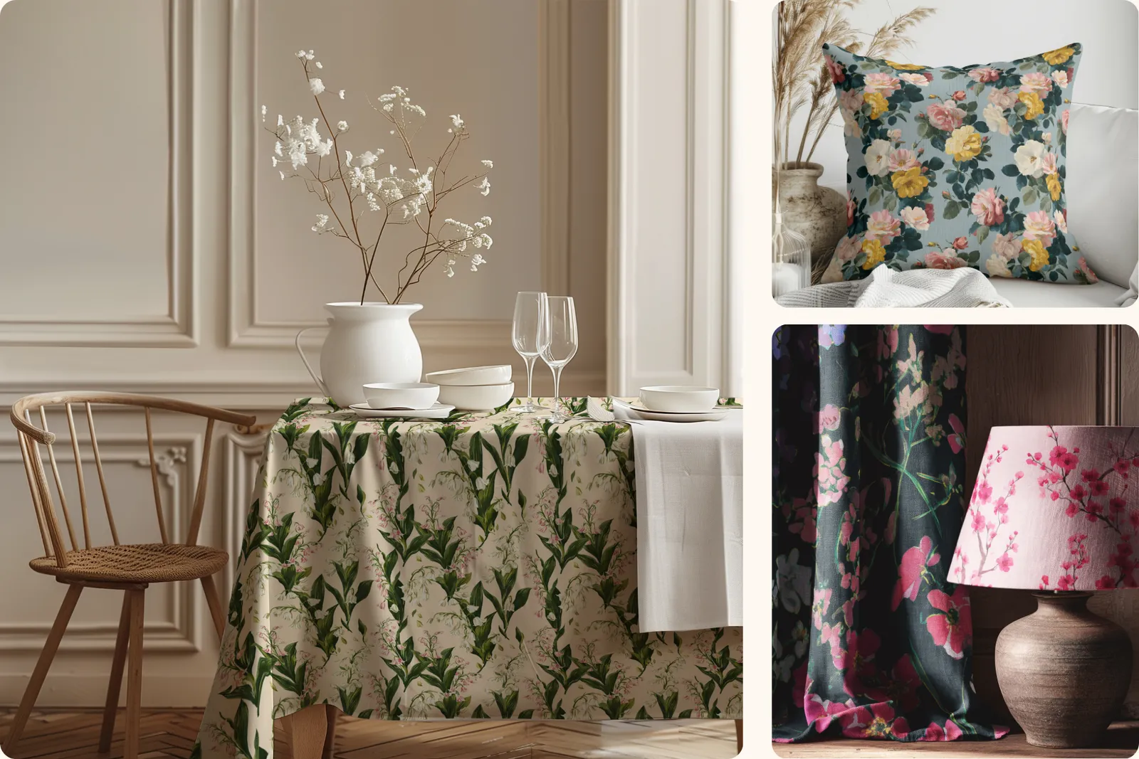 Clementine Floral Set: Beautiful floral patterns with elegant botanical designs. - 7