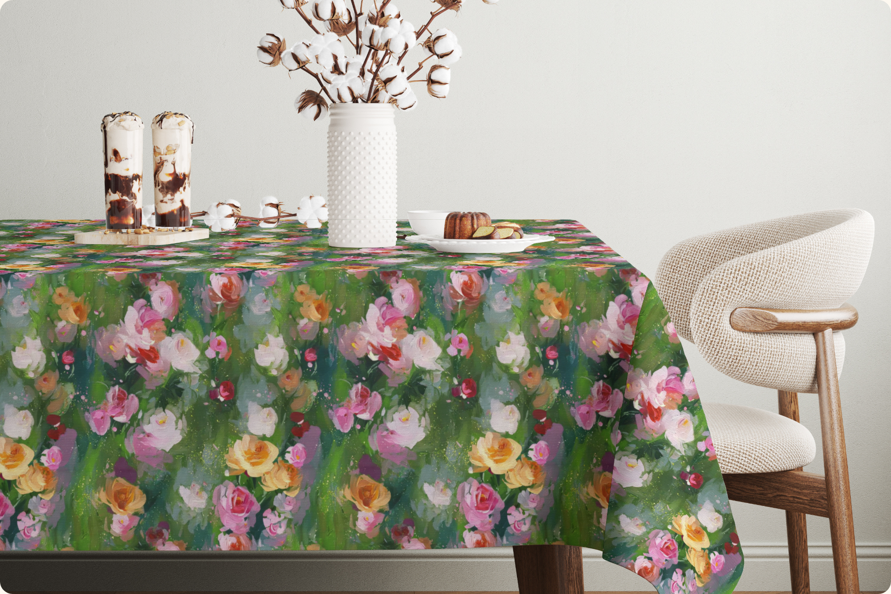 Velvet Bloom - Moody Vintage Florals: A moody, painterly collection of 45 seamless patterns, curated for designers who want story and soul in every tile. - 12