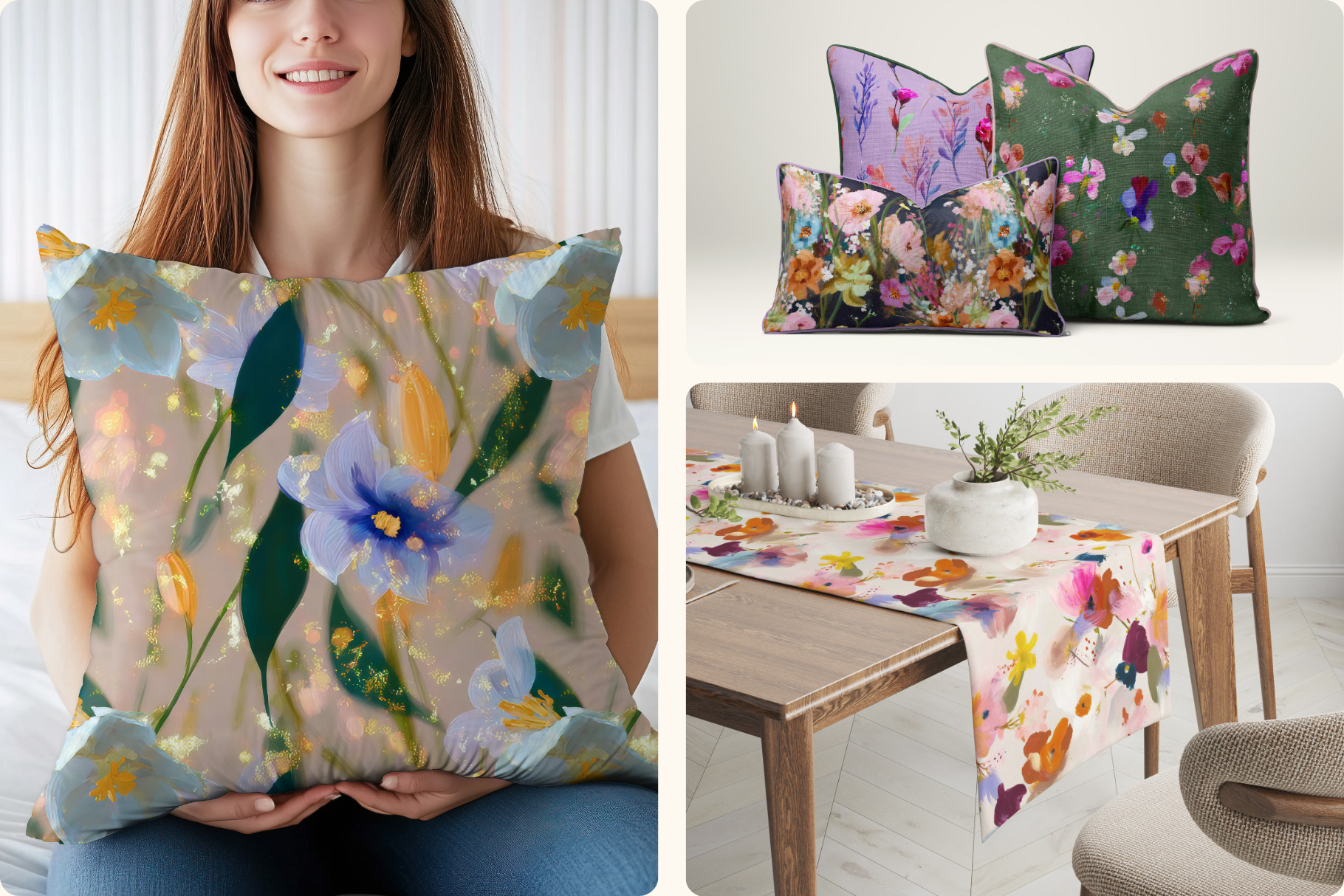 Velvet Bloom - Moody Vintage Florals: A moody, painterly collection of 45 seamless patterns, curated for designers who want story and soul in every tile. - 13