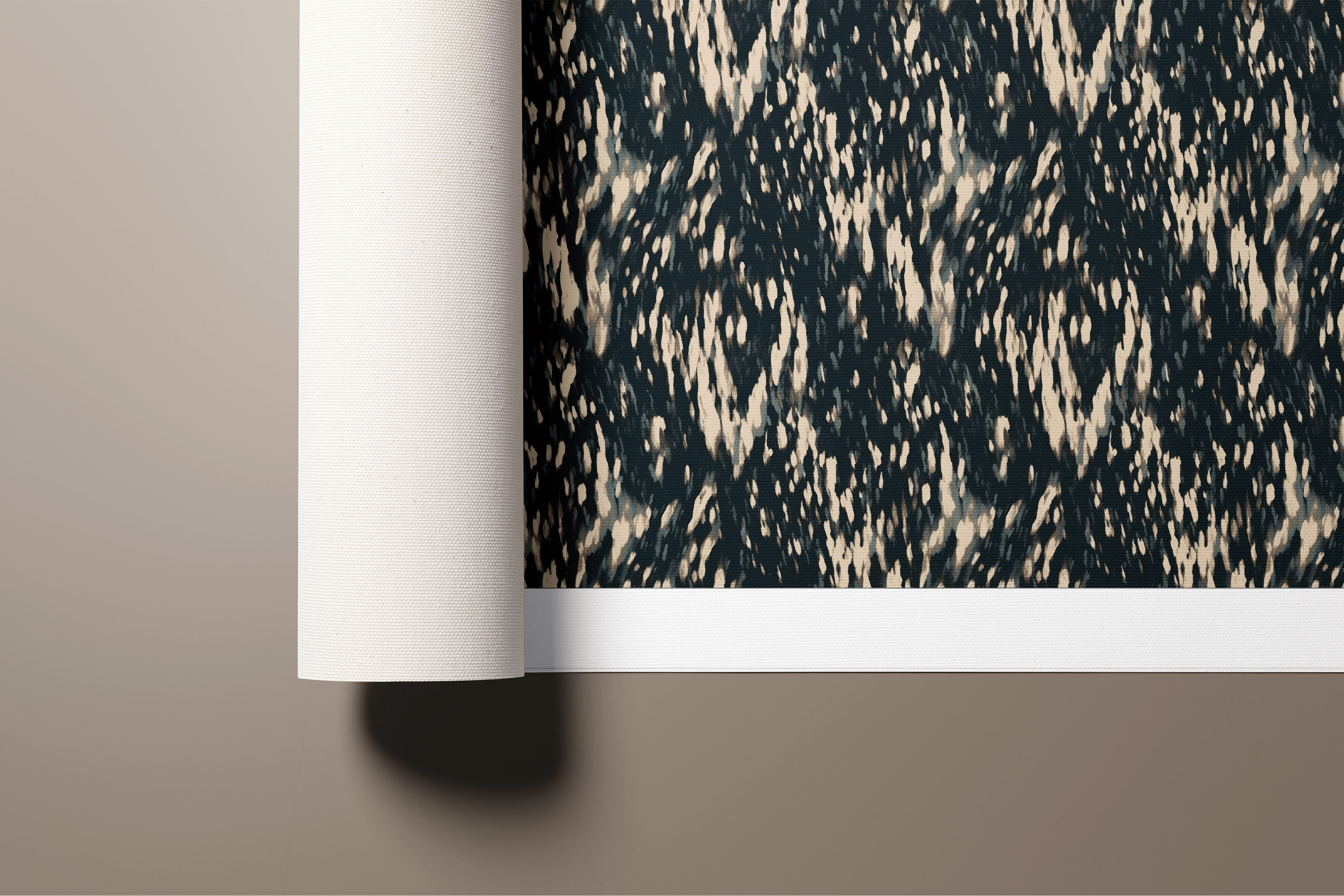 Animal Abstract Set - part 2: A neutral, modern collection of 16 abstract animal print seamless patterns: leopard, cheetah, cowhide, zebra, snake skin, and more, in a timeless palette of cre - 10
