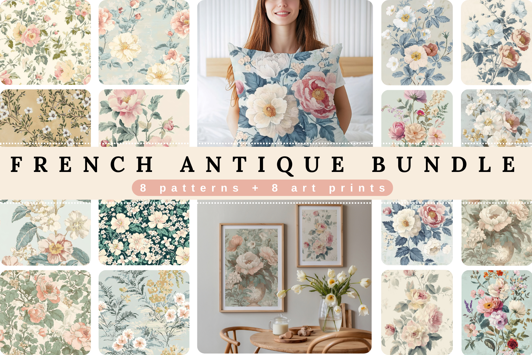 French Antique Patterns & Prints