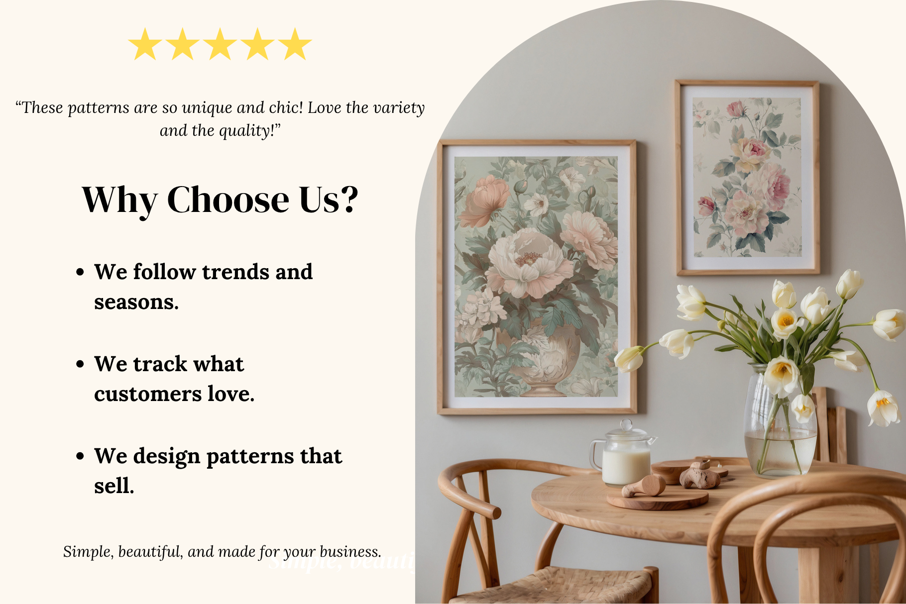 French Antique Patterns & Prints: A curated collection of 8 original french antique patterns & prints seamless patterns. - 3