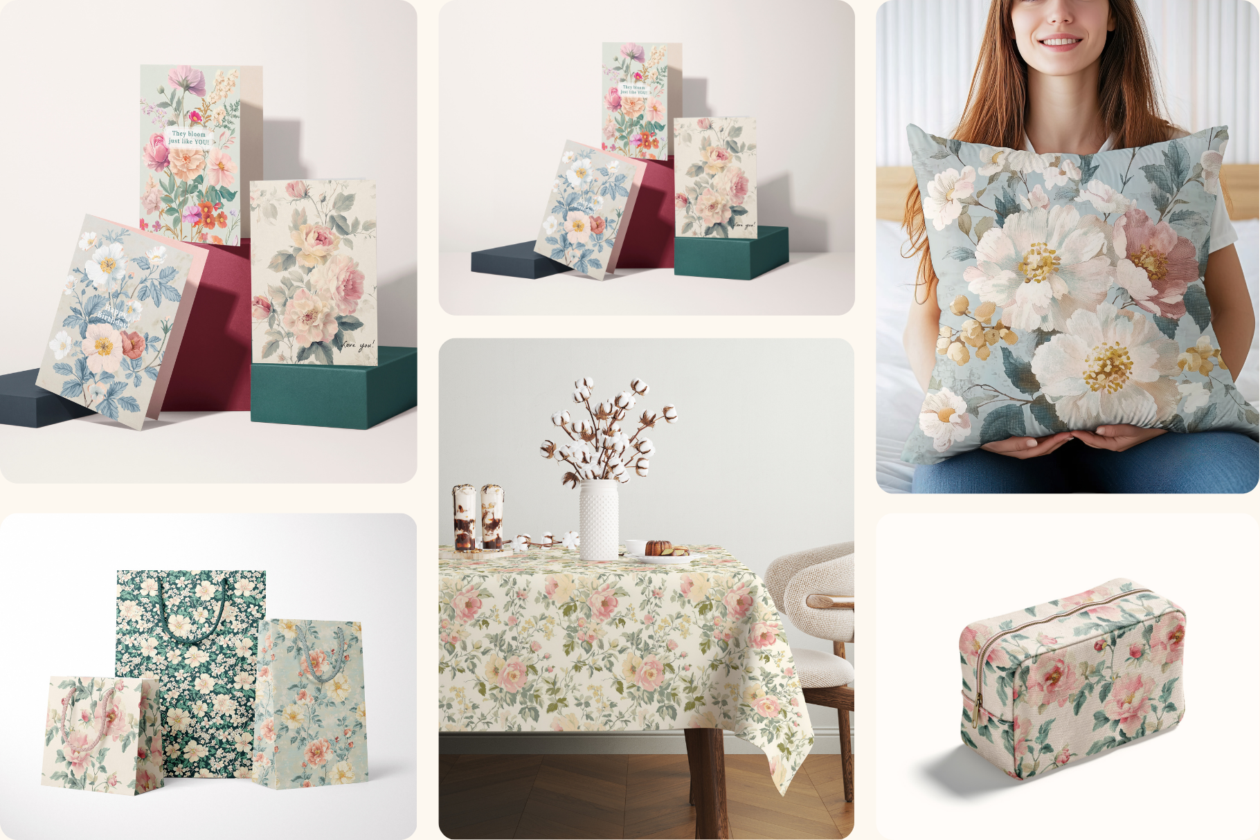 French Antique Patterns & Prints: A curated collection of 8 original french antique patterns & prints seamless patterns. - 9
