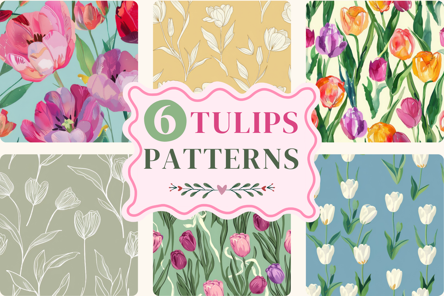 Tulips Set