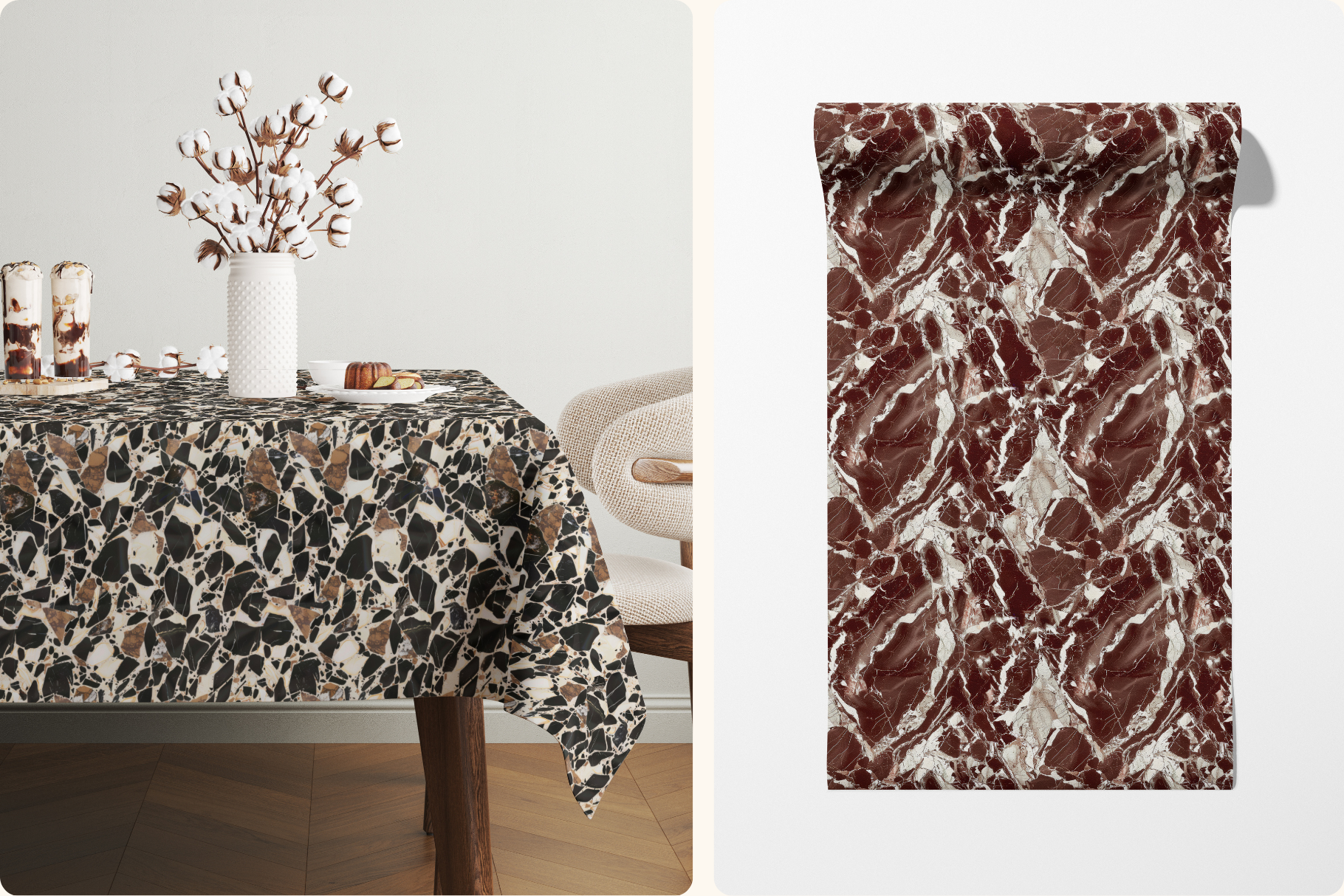 Marble Set: A curated collection of 8 original marble set seamless patterns. - 12