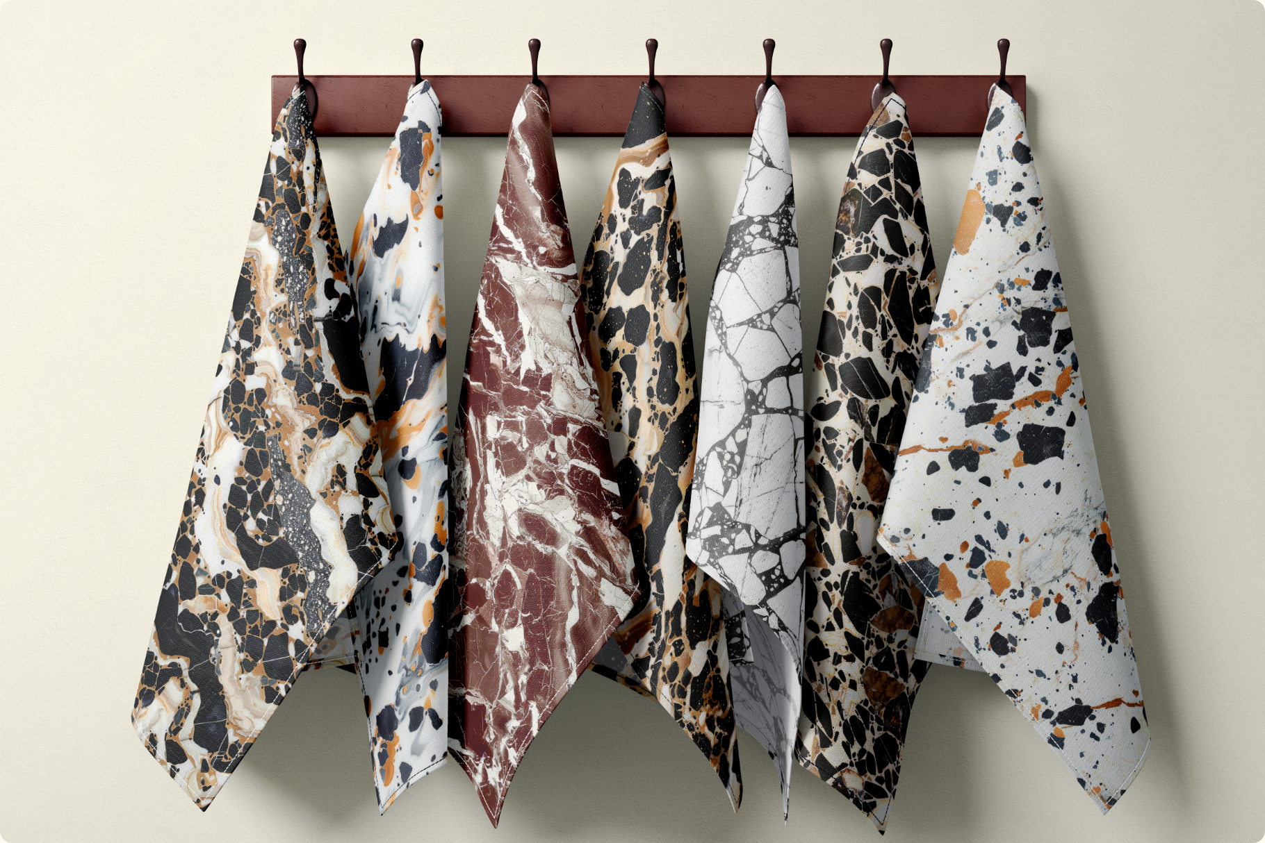 Marble Set: A curated collection of 8 original marble set seamless patterns. - 13