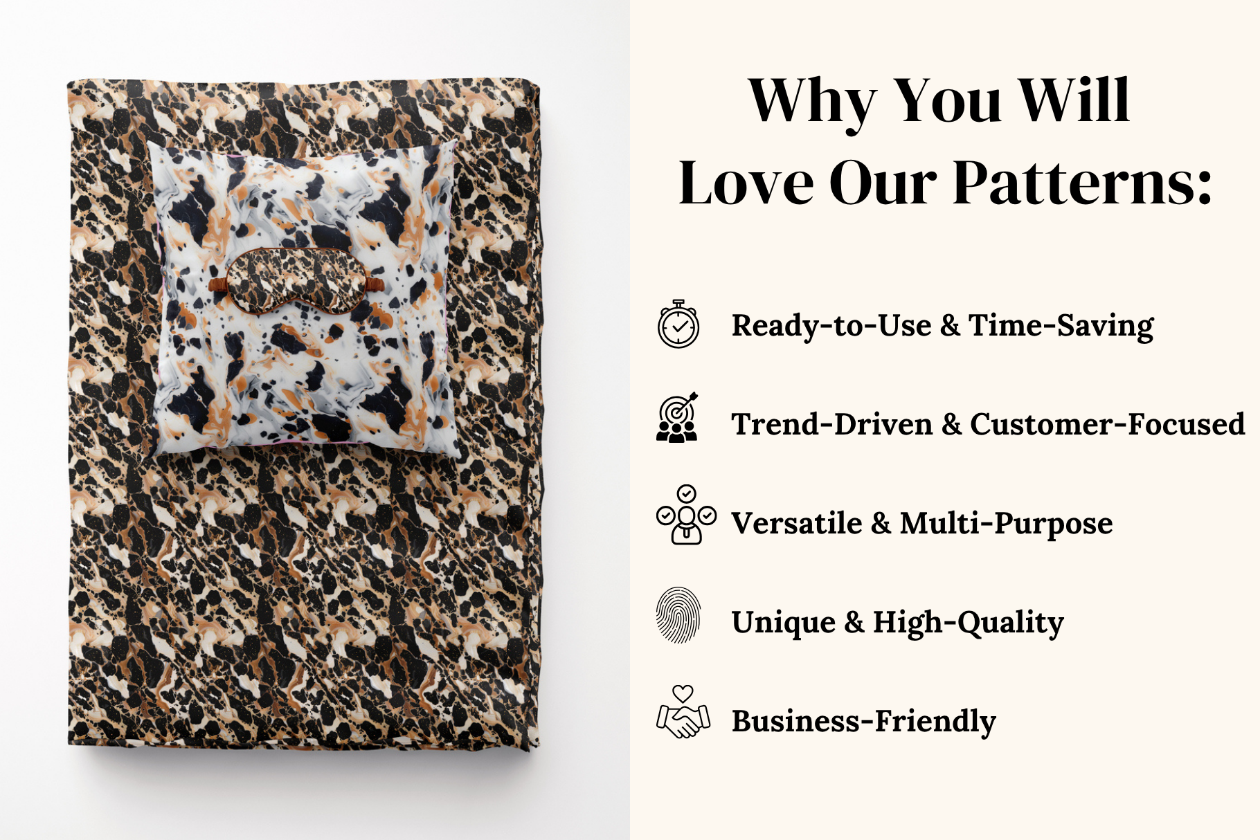 Marble Set: A curated collection of 8 original marble set seamless patterns. - 4