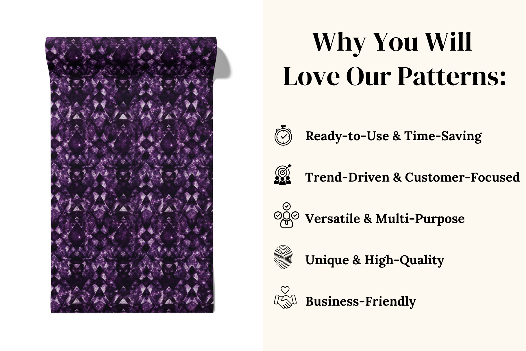 Diamonds Set: A curated collection of 12 original diamonds set seamless patterns. - 4