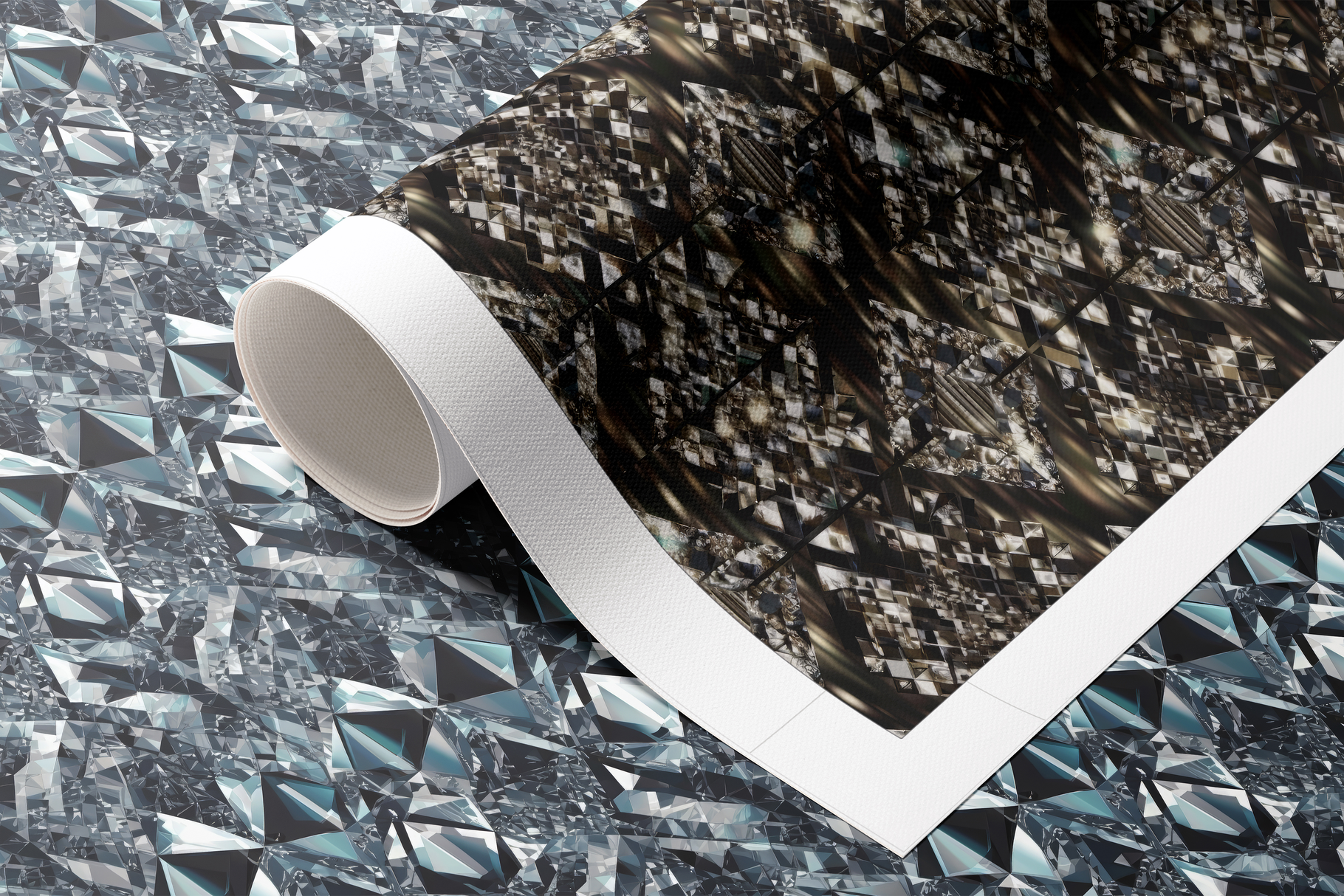 Diamonds Set: A curated collection of 12 original diamonds set seamless patterns. - 8