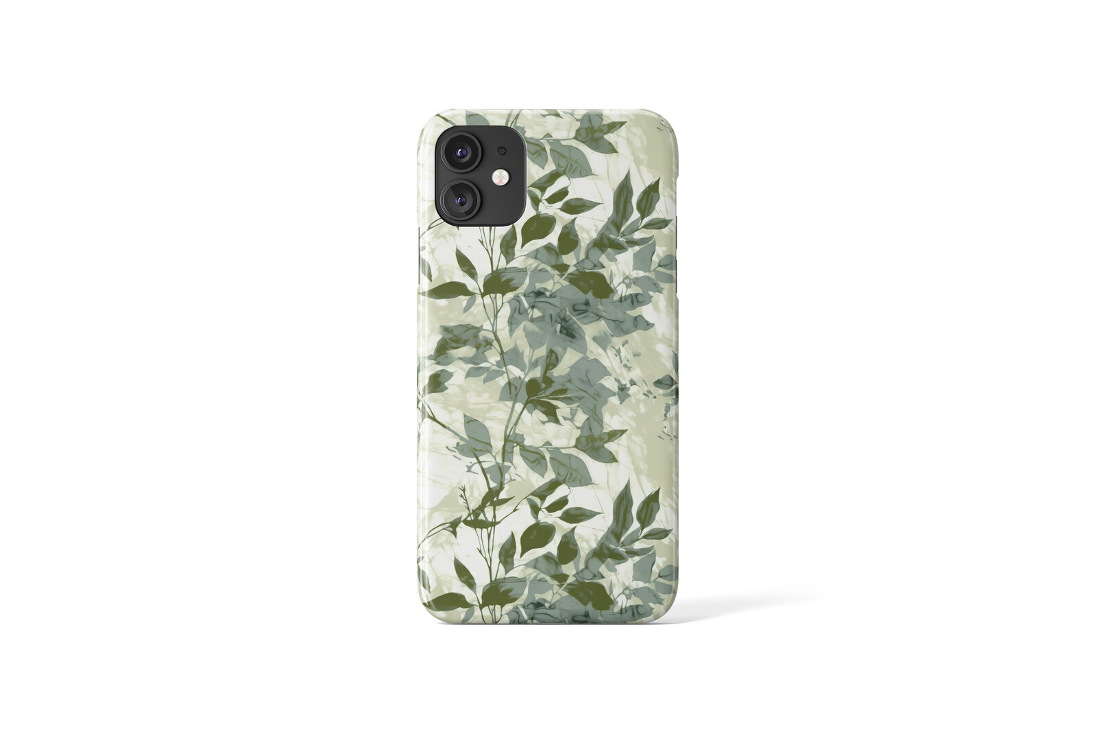 Botanical Monoprints - Blue & Green: A curated collection of 12 original botanical monoprints - blue & green seamless patterns. - 14