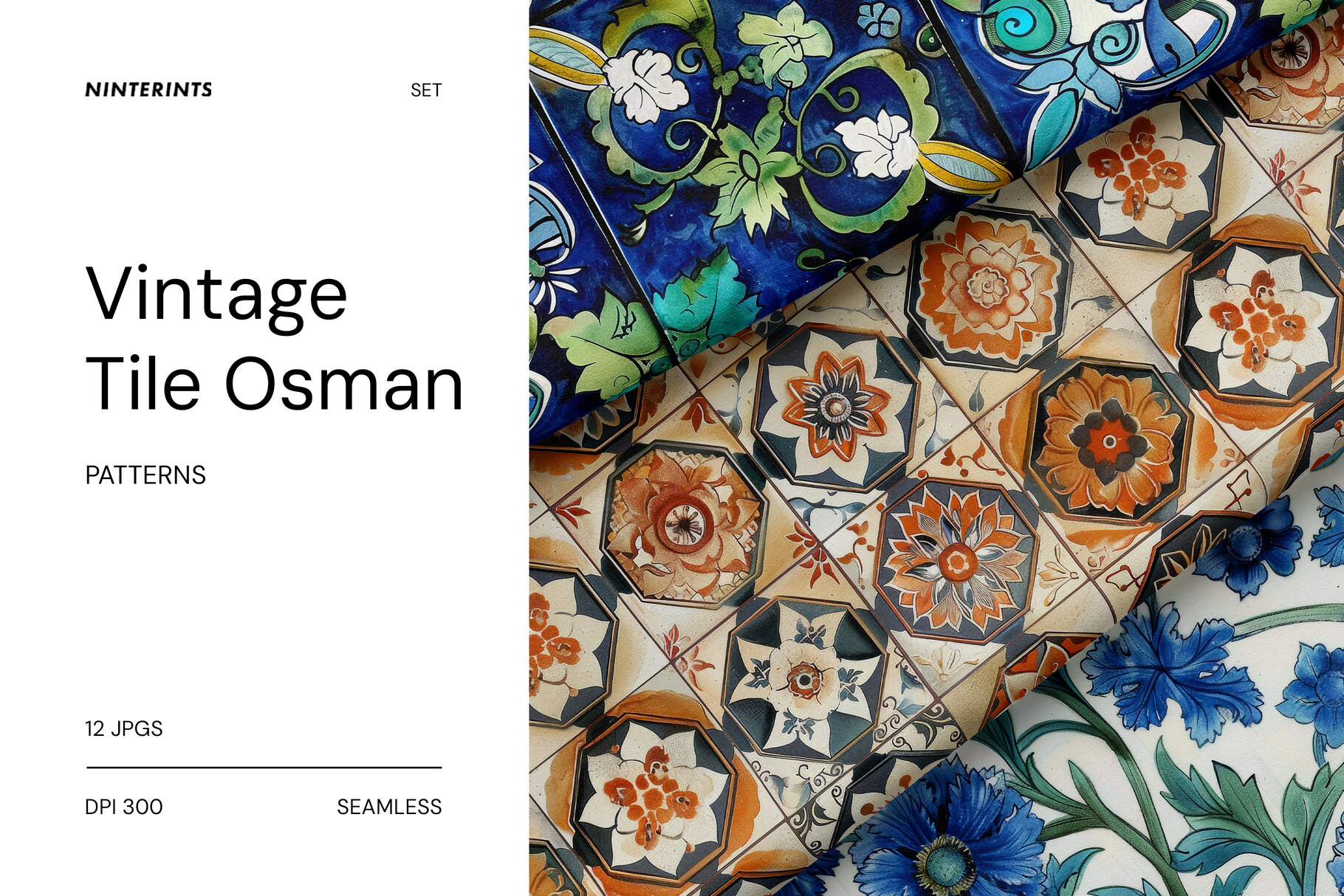 Vintage Tile Osman Set