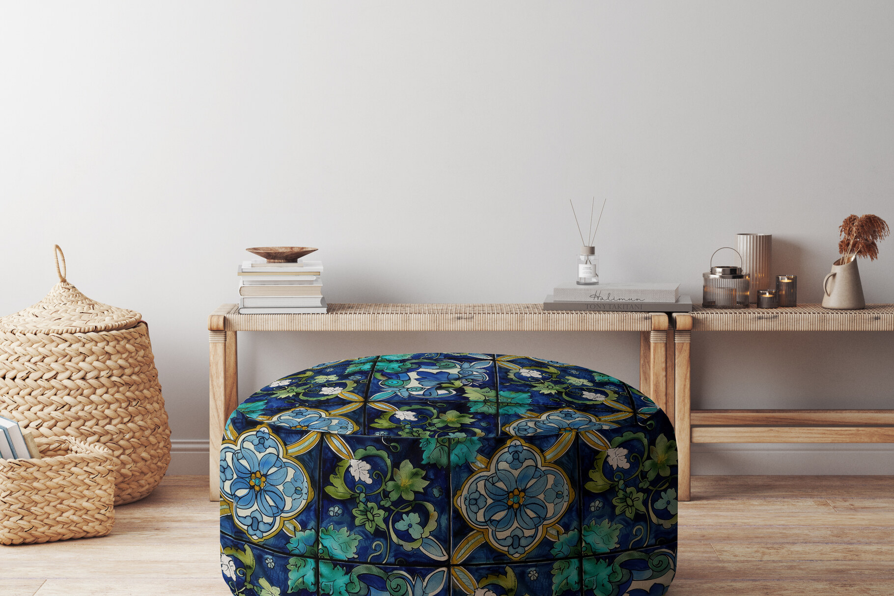 Vintage Tile Osman Set: A curated collection of 12 original vintage tile osman set seamless patterns. - 12