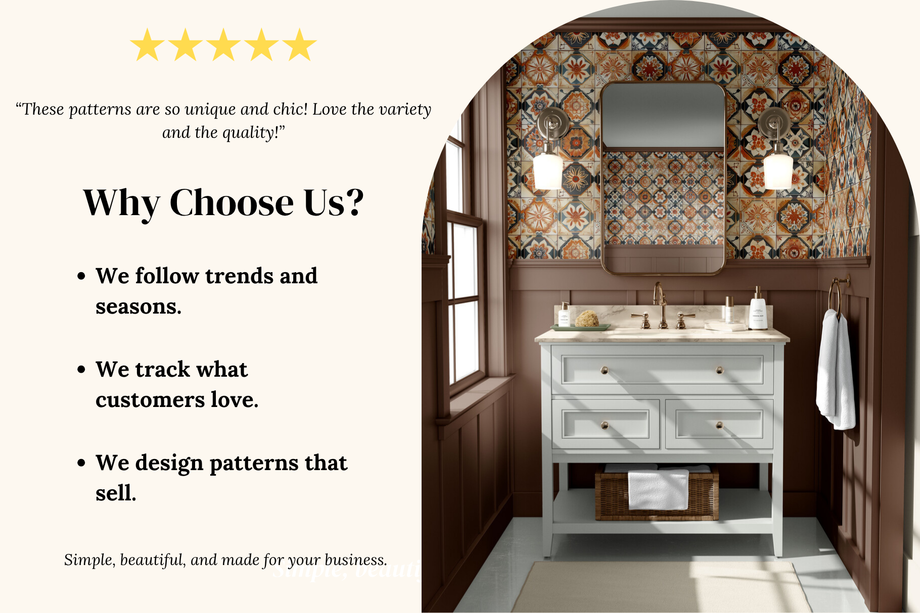 Vintage Tile Osman Set: A curated collection of 12 original vintage tile osman set seamless patterns. - 3