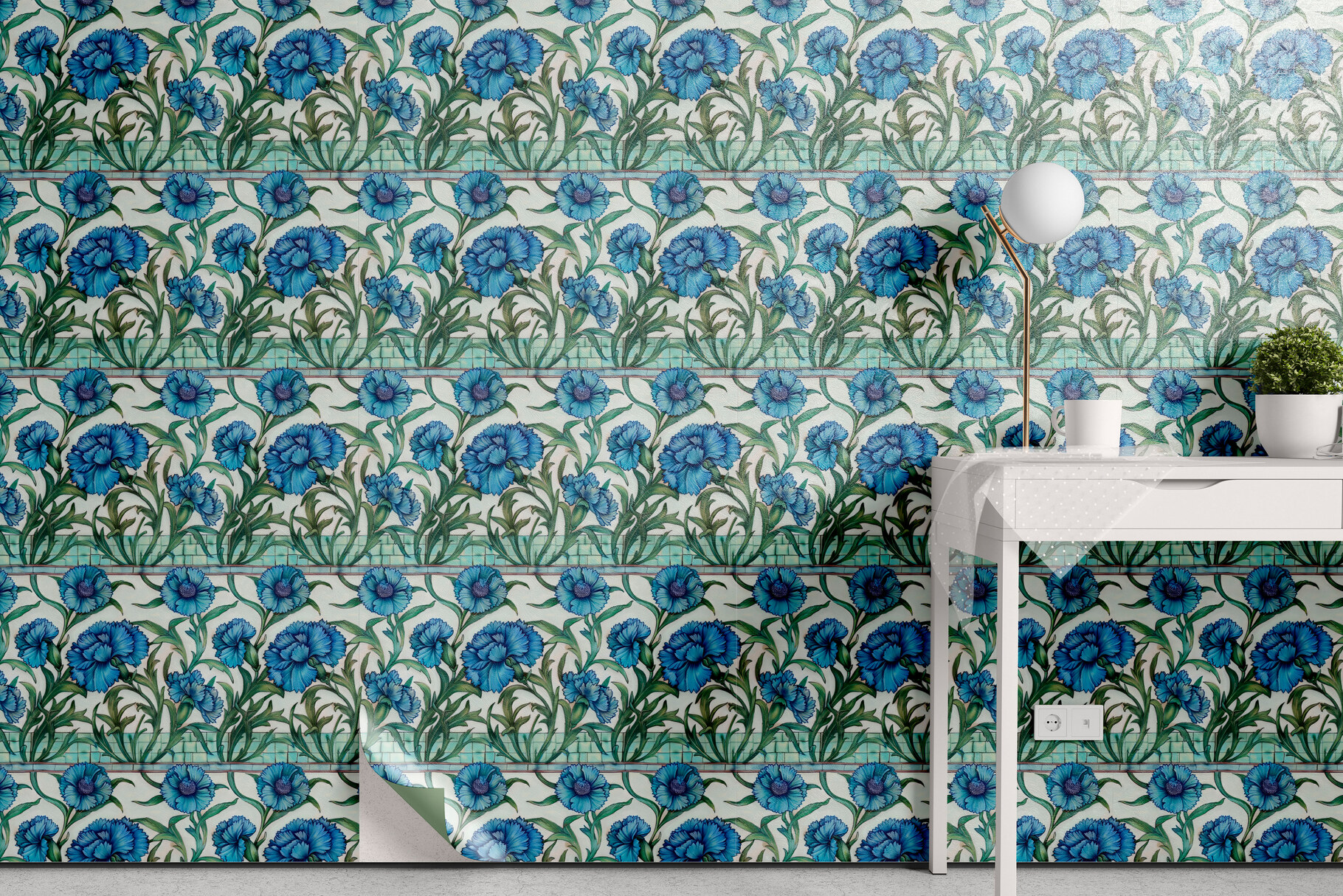 Vintage Tile Osman Set: A curated collection of 12 original vintage tile osman set seamless patterns. - 6