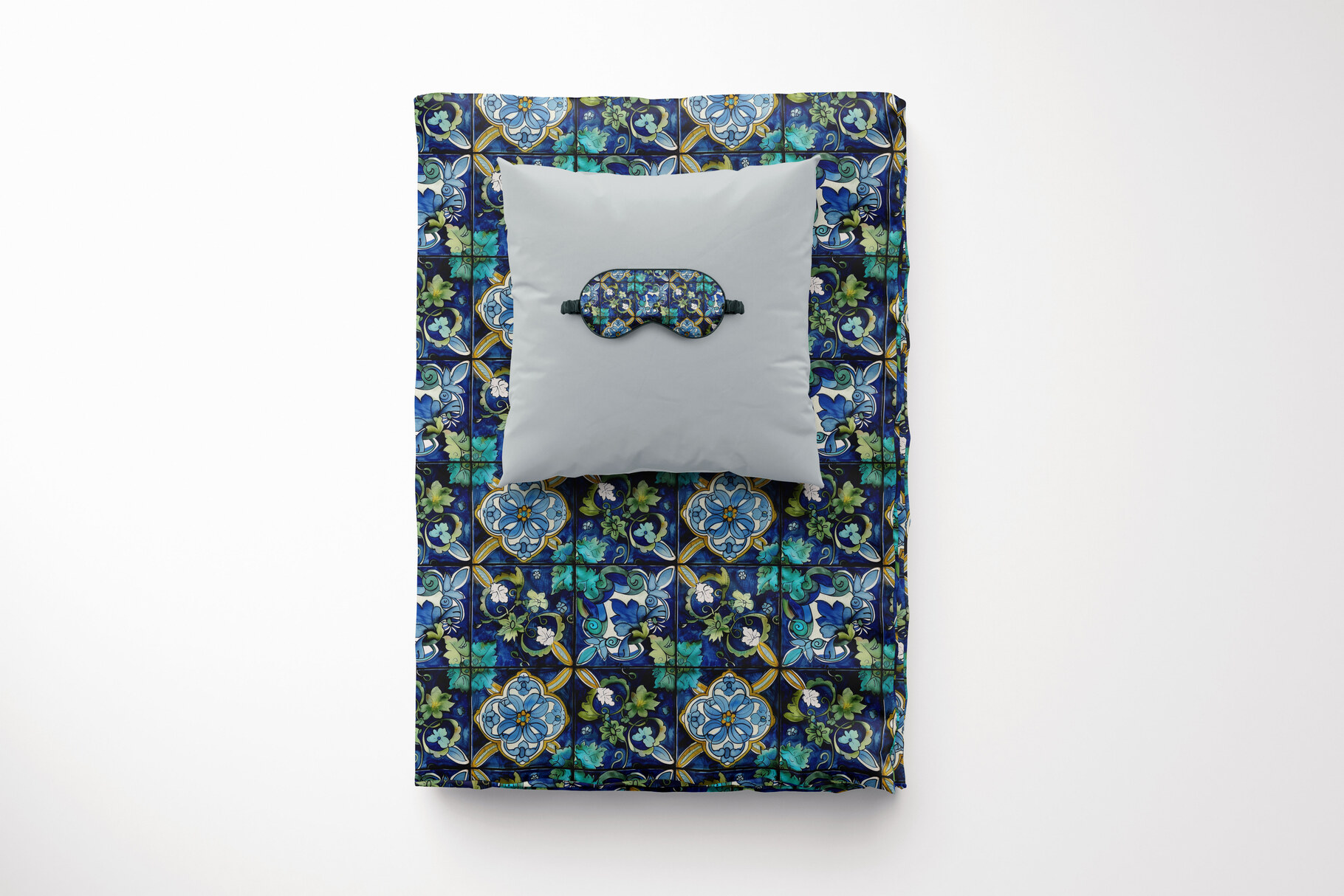 Vintage Tile Osman Set: A curated collection of 12 original vintage tile osman set seamless patterns. - 9