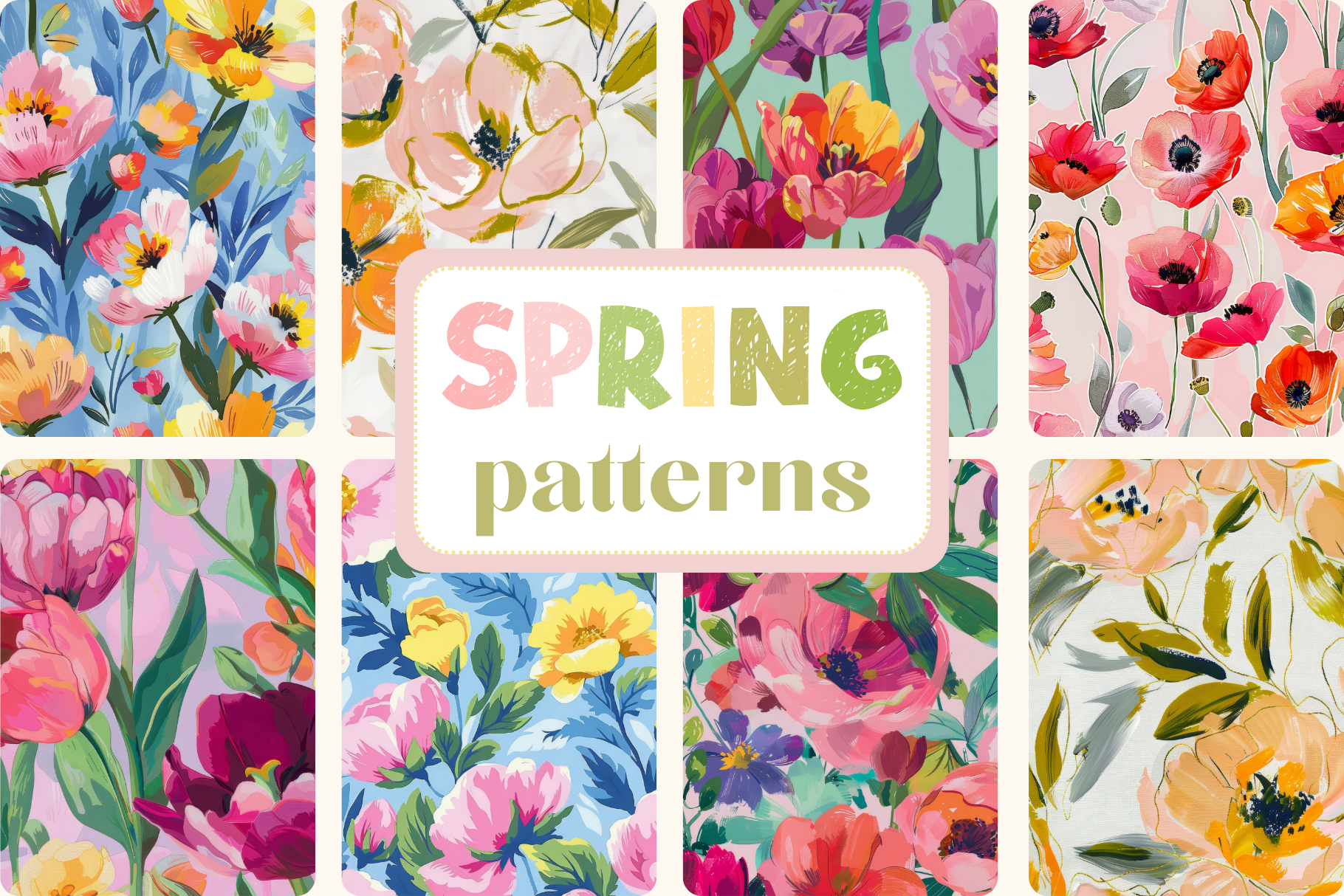Spring Blooming Flowers