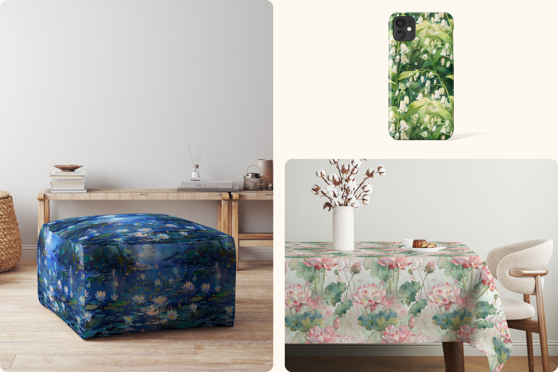 Dreamy Garden Set: A curated collection of 14 original dreamy garden set seamless patterns. - 13