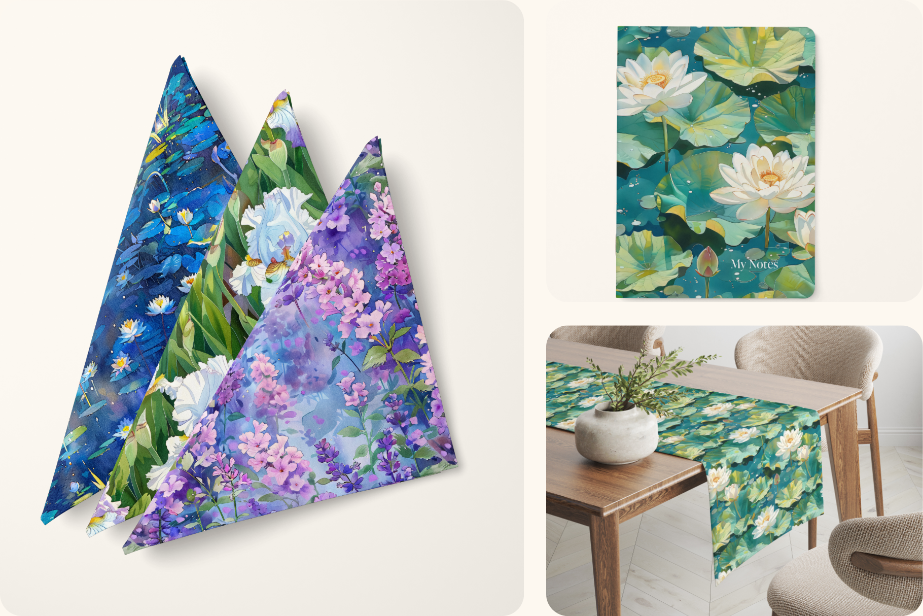 Dreamy Garden Set: A curated collection of 14 original dreamy garden set seamless patterns. - 6