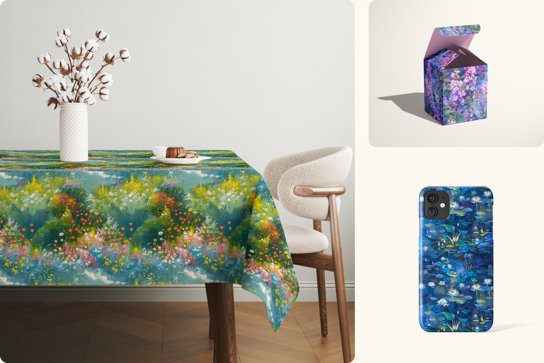 Dreamy Garden Set: A curated collection of 14 original dreamy garden set seamless patterns. - 7