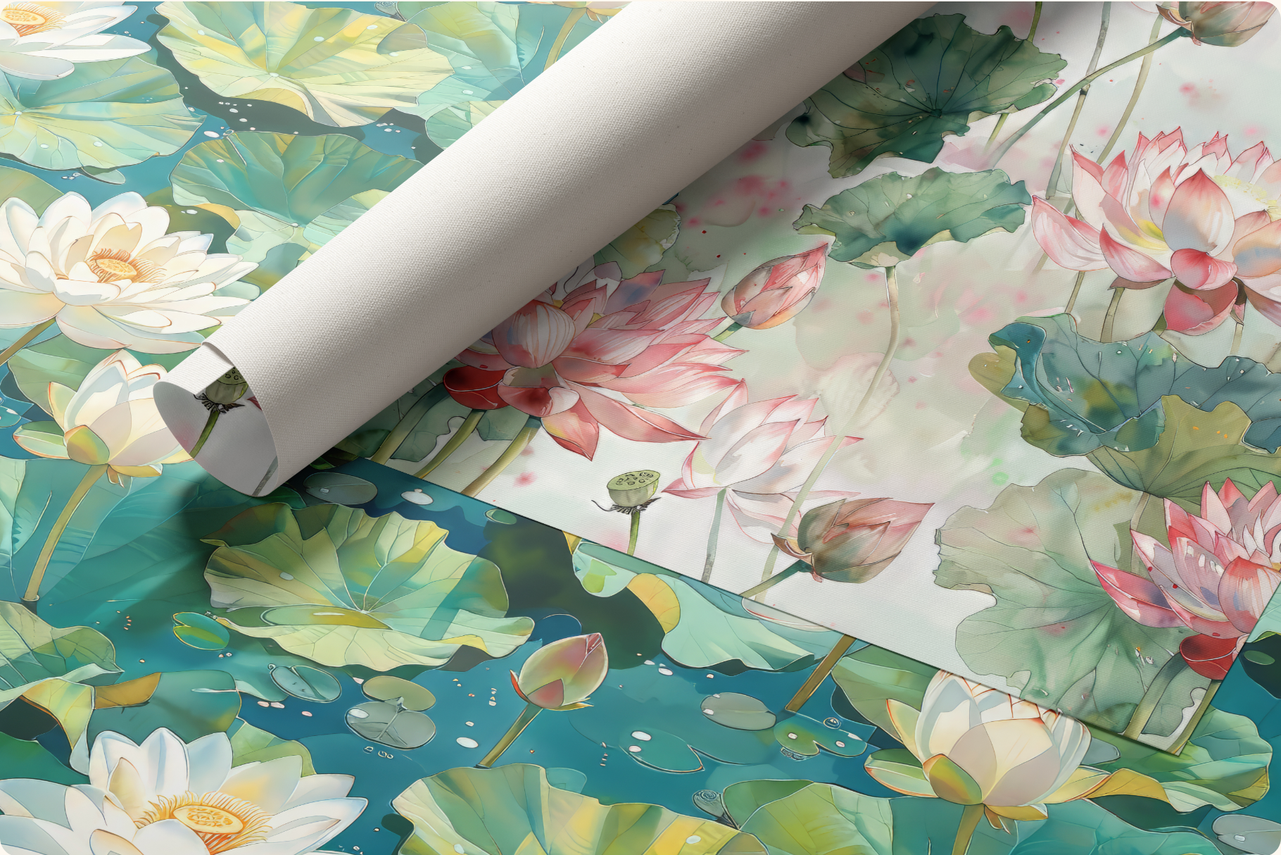 Dreamy Garden Set: A curated collection of 14 original dreamy garden set seamless patterns. - 8