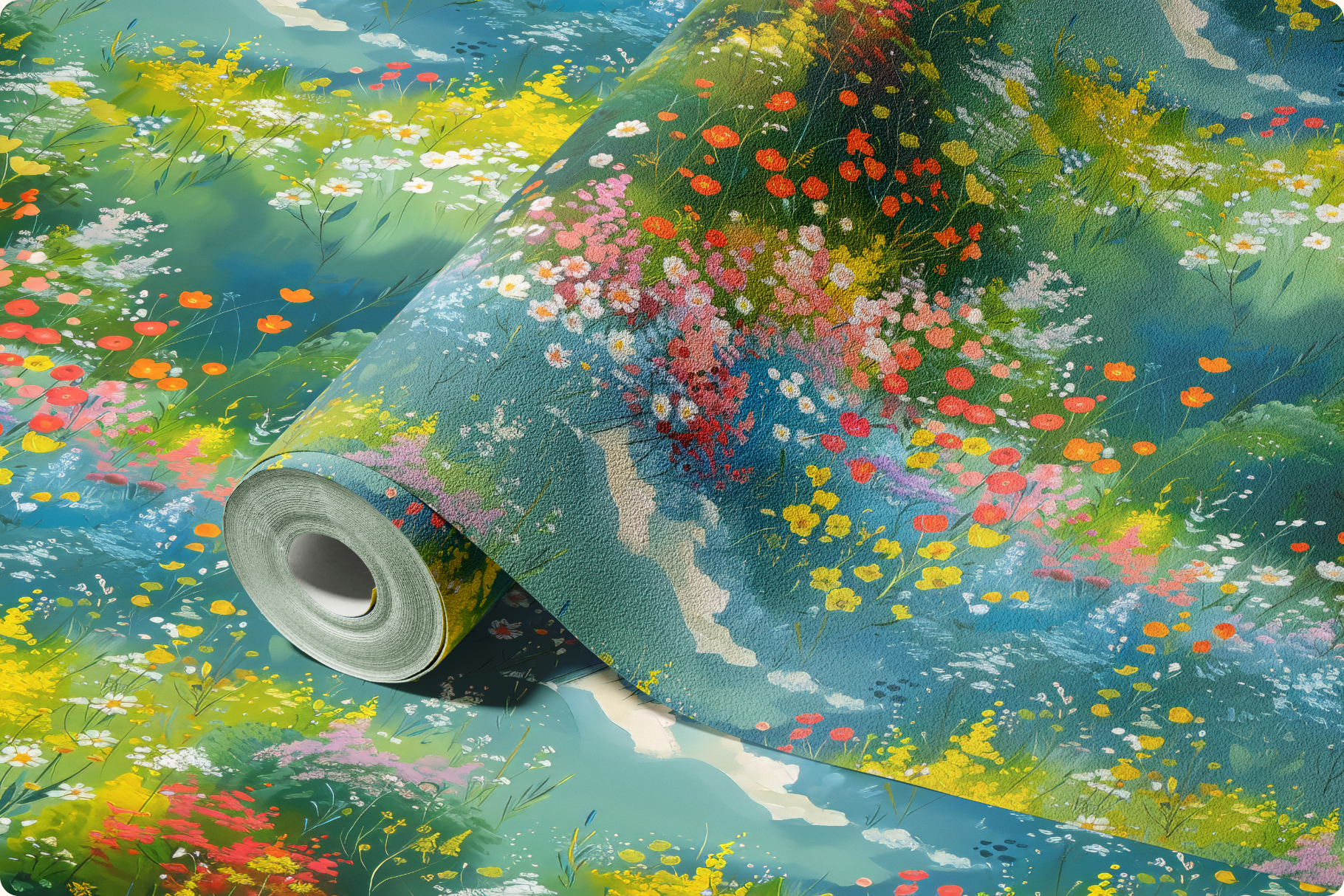 Dreamy Garden Set: A curated collection of 14 original dreamy garden set seamless patterns. - 9