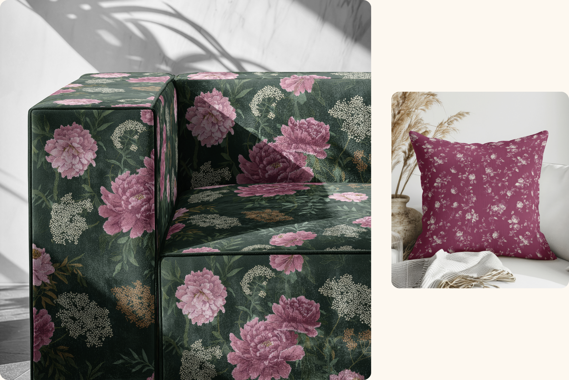 Dark Romance: A curated collection of 15 original dark romance seamless patterns. - 7