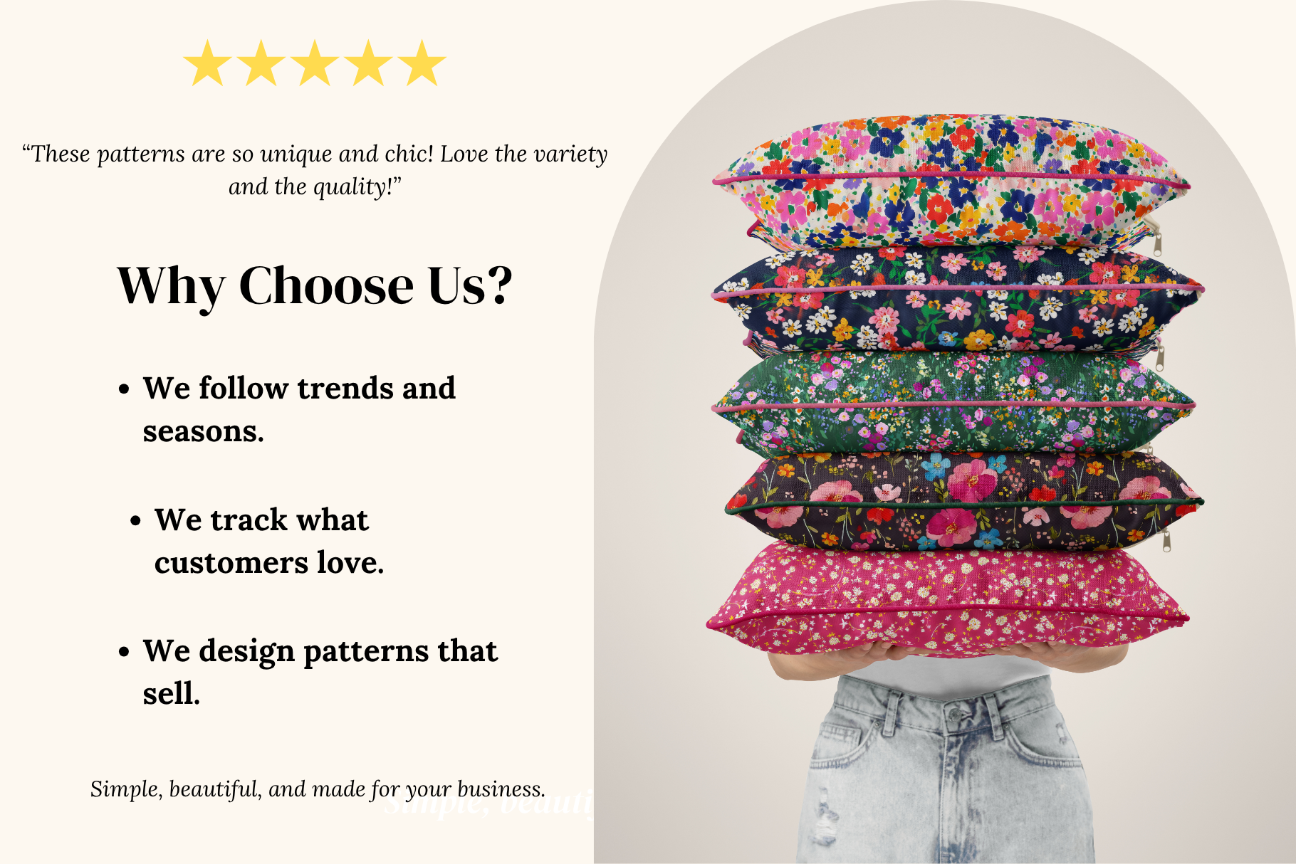 Odile Ditsy Florals: A curated collection of 11 original odile ditsy florals seamless patterns. - 3