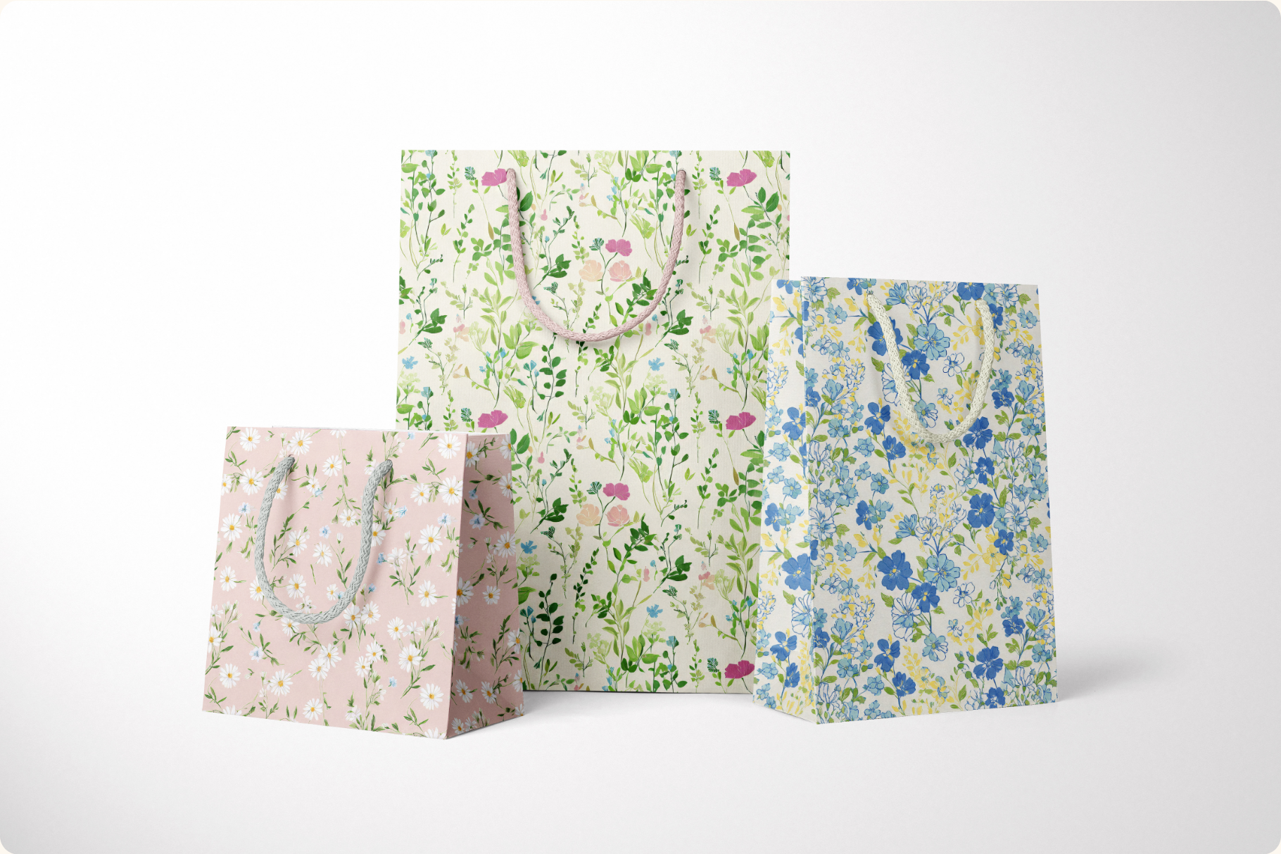 Sunday Picnic Ditsy Florals: A curated collection of 8 original sunday picnic ditsy florals seamless patterns. - image 15