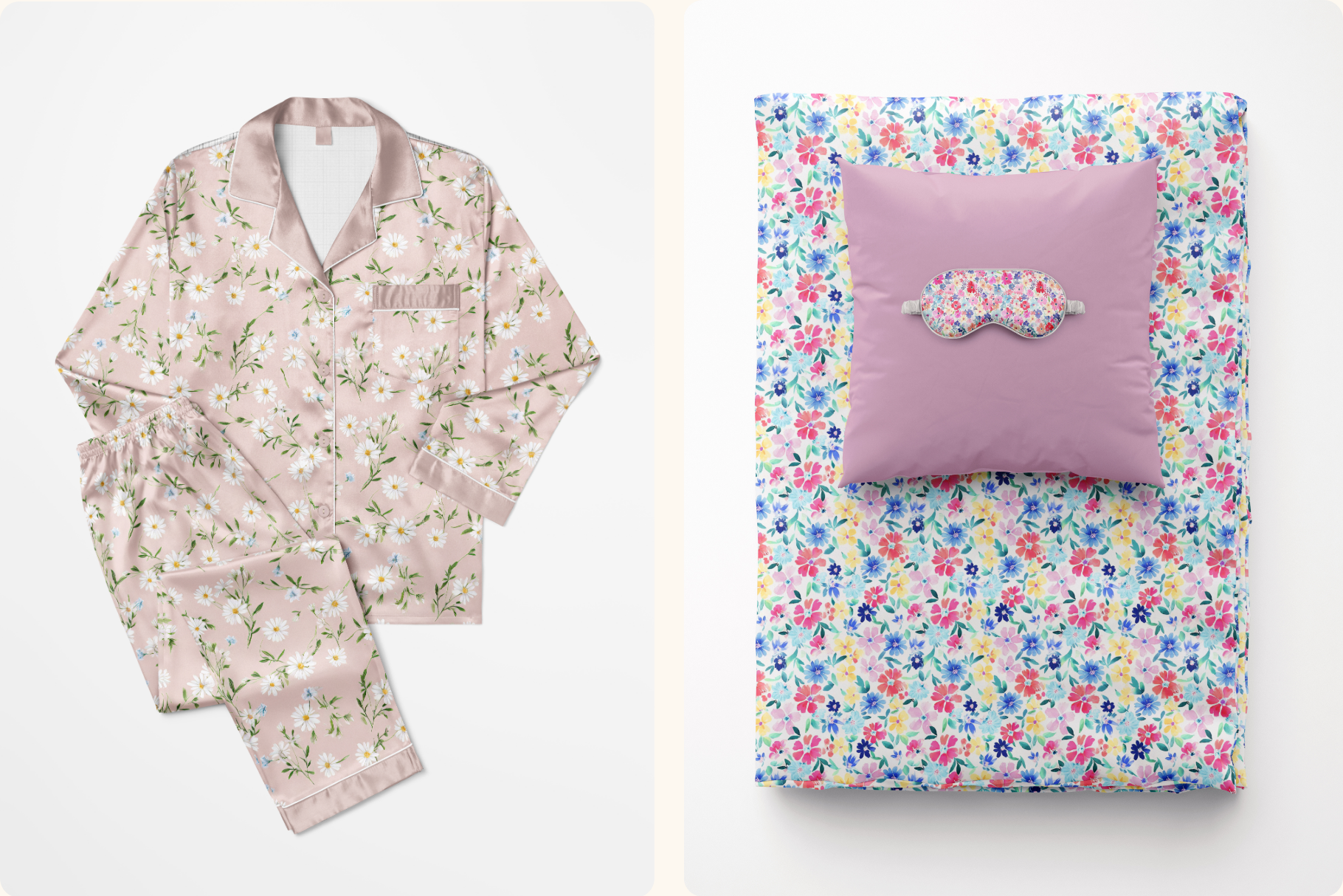 Sunday Picnic Ditsy Florals: A curated collection of 8 original sunday picnic ditsy florals seamless patterns. - image 8