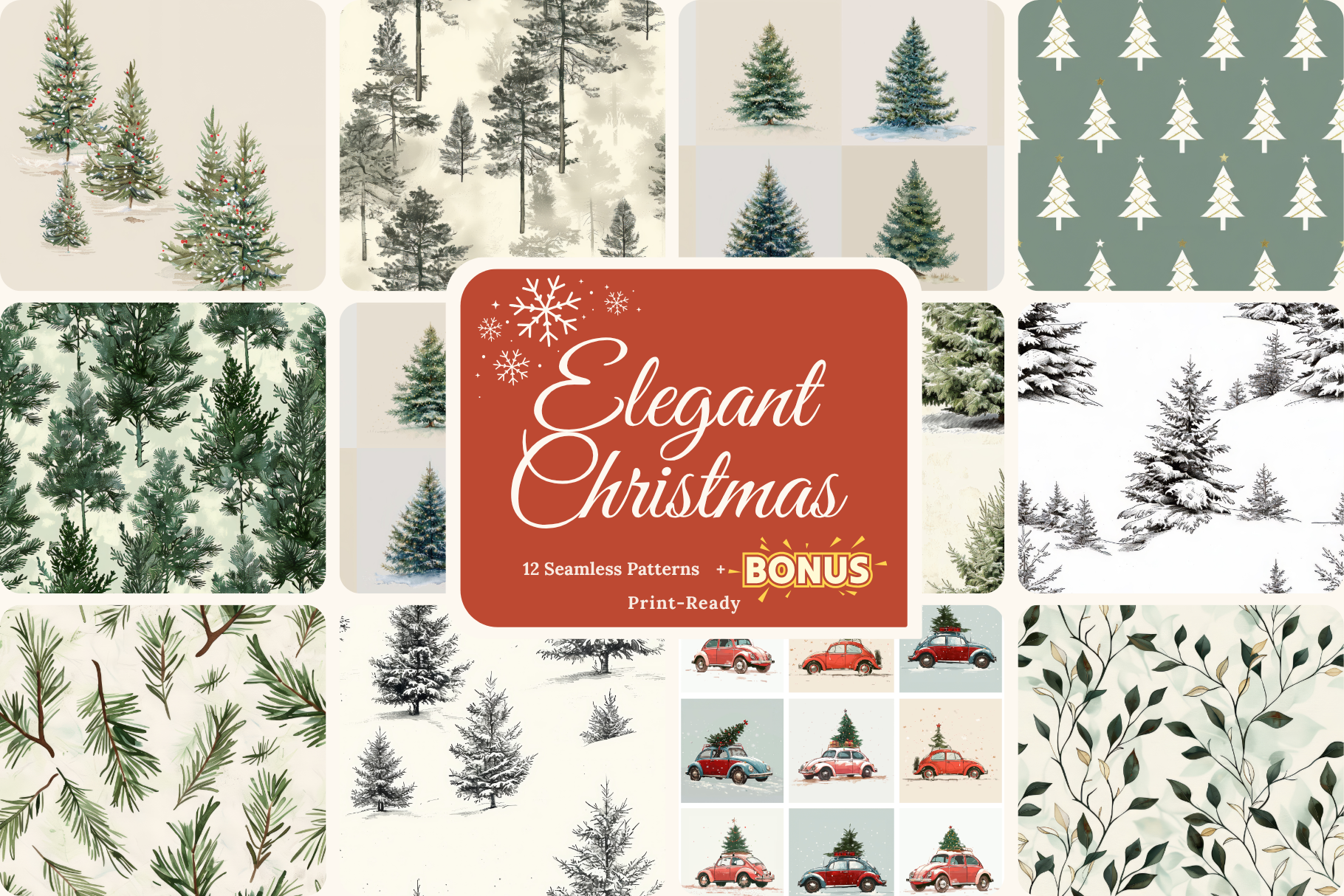 Elegant Christmas Set