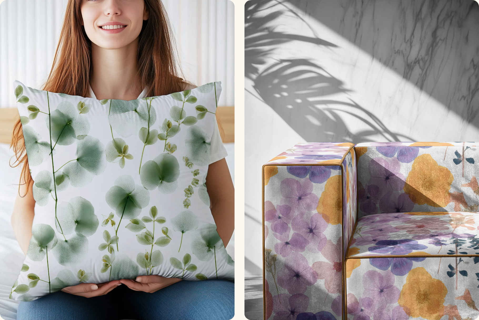 Twilight Herbarium Pressed Florals: A curated collection of 20 original twilight herbarium pressed florals seamless patterns. - image 13