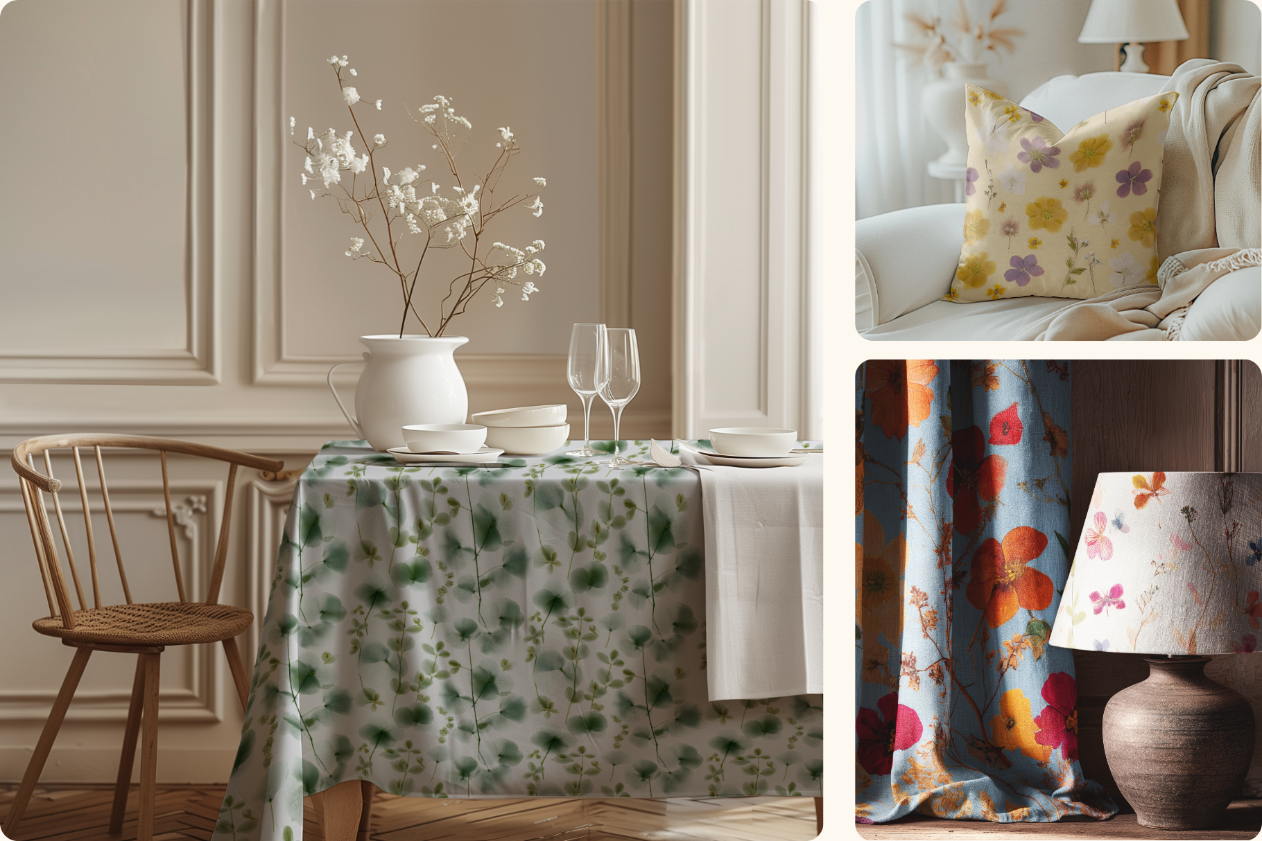 Twilight Herbarium Pressed Florals: A curated collection of 20 original twilight herbarium pressed florals seamless patterns. - image 7