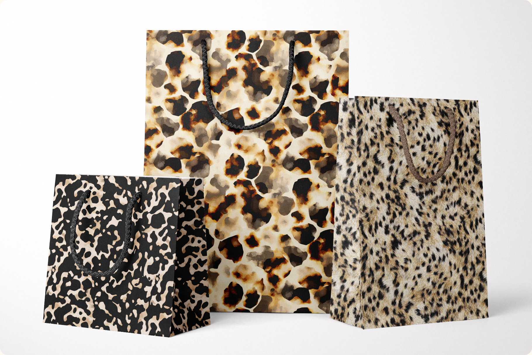 Animal Abstract Patterns - part 2: A curated collection of 35 original animal abstract patterns - part 2 seamless patterns. - image 12