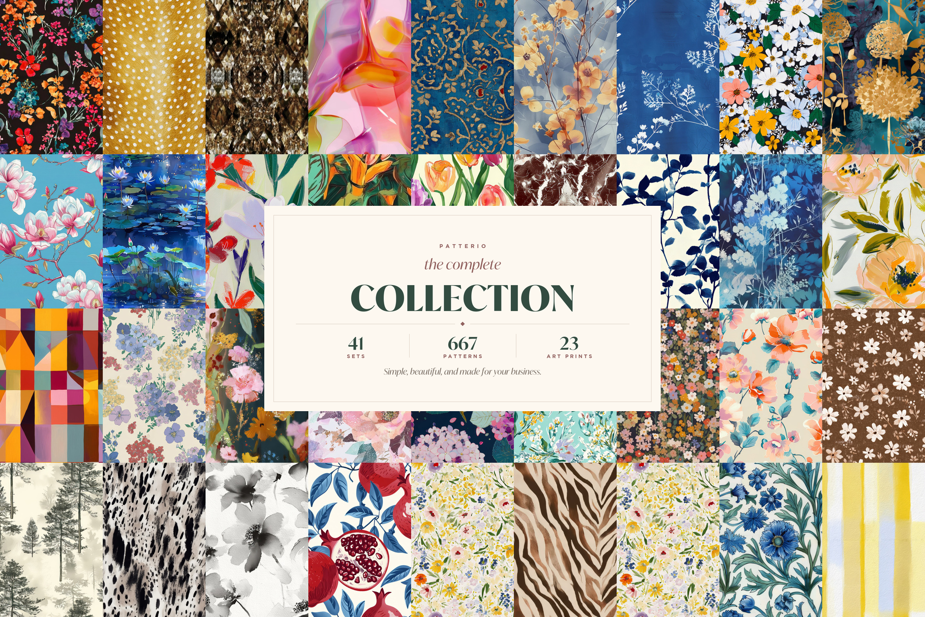 The Complete Patterio Collection: Every pattern set in the shop, in one purchase. - image 1