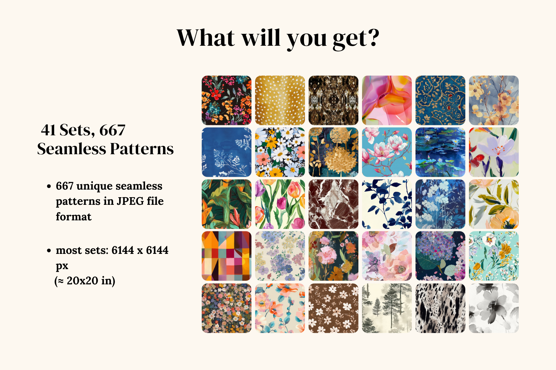 The Complete Patterio Collection: Every pattern set in the shop, in one purchase. - image 2