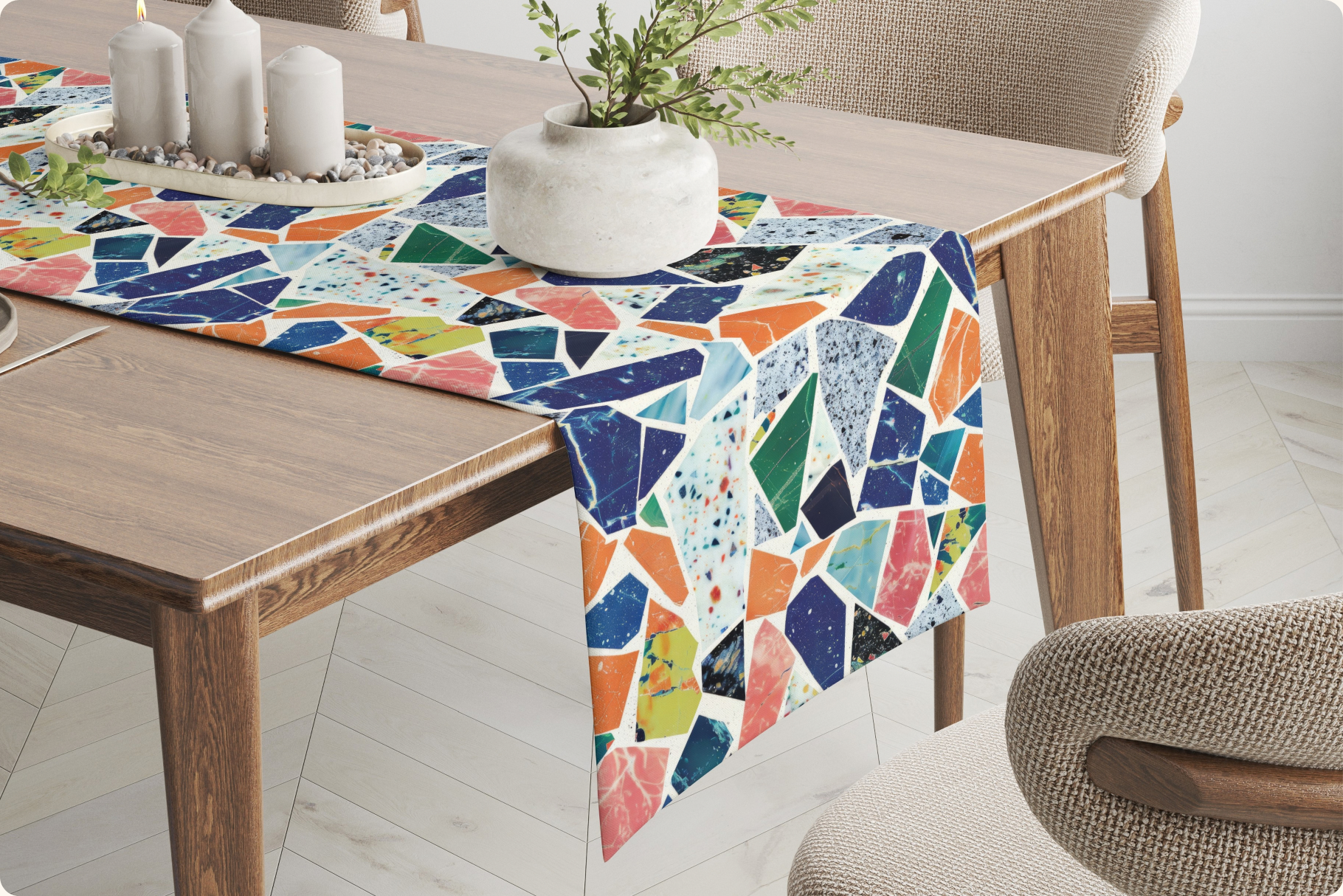 Gelato Terrazzo Patterns: A curated collection of 8 original terrazzo seamless patterns. - image 10