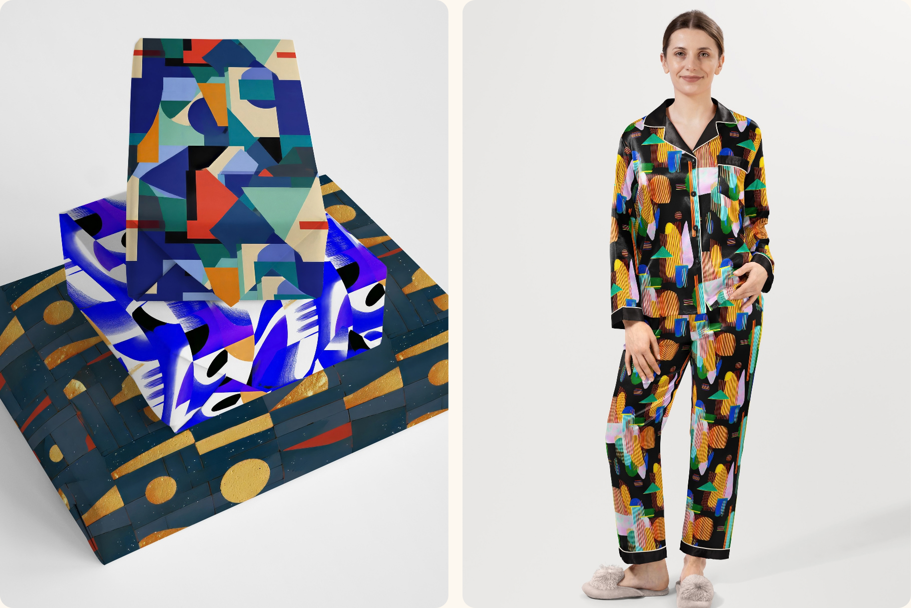 Color Pop Abstract Patterns: A curated collection of 26 original colorful abstract seamless patterns. - image 9