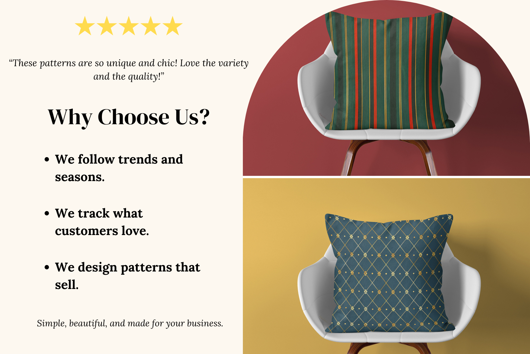 Christmas Abstract Patterns, part 1: A curated collection of 14 original Christmas geometric seamless patterns. - image 3
