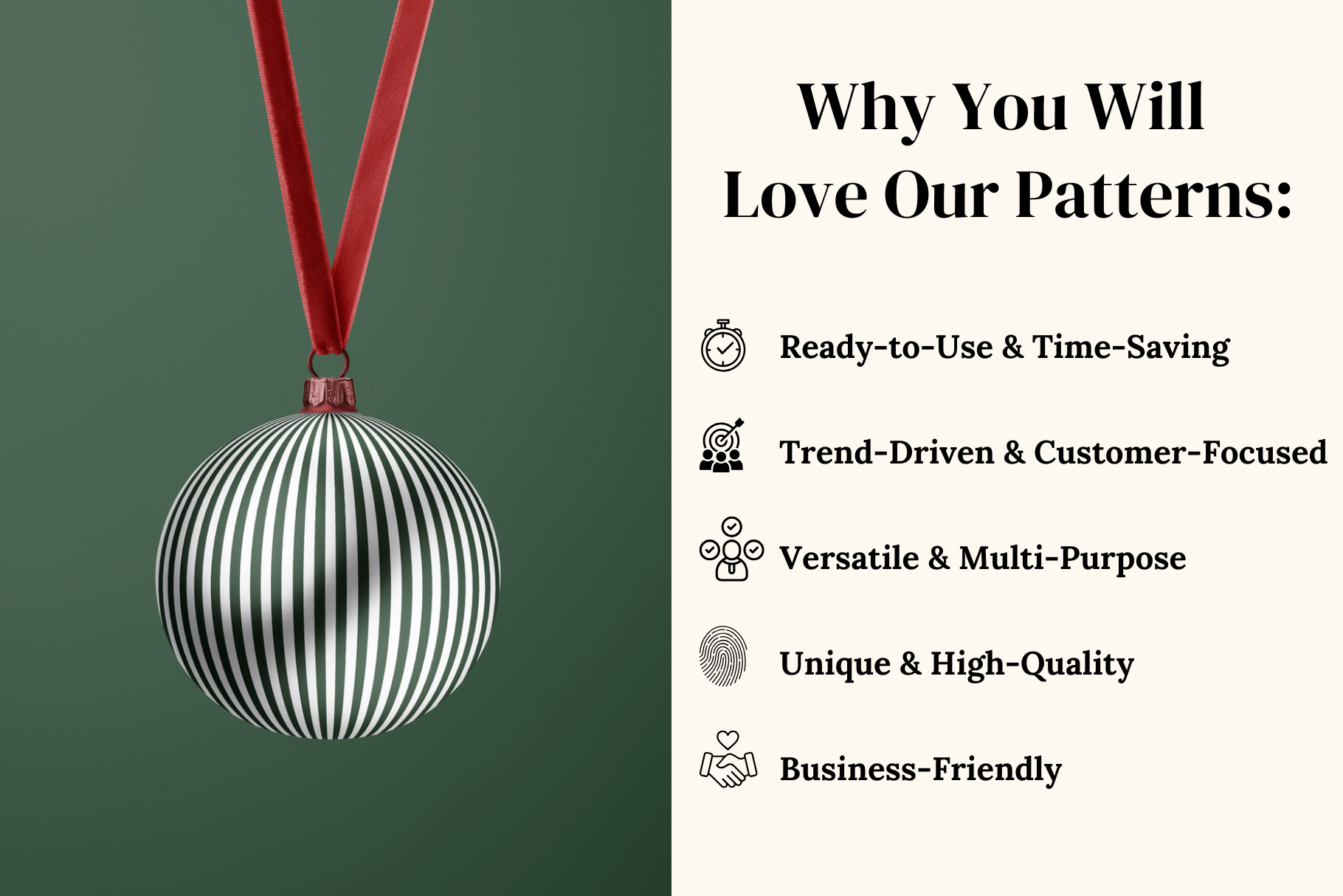 Christmas Abstract Patterns, part 1: A curated collection of 14 original Christmas geometric seamless patterns. - image 4