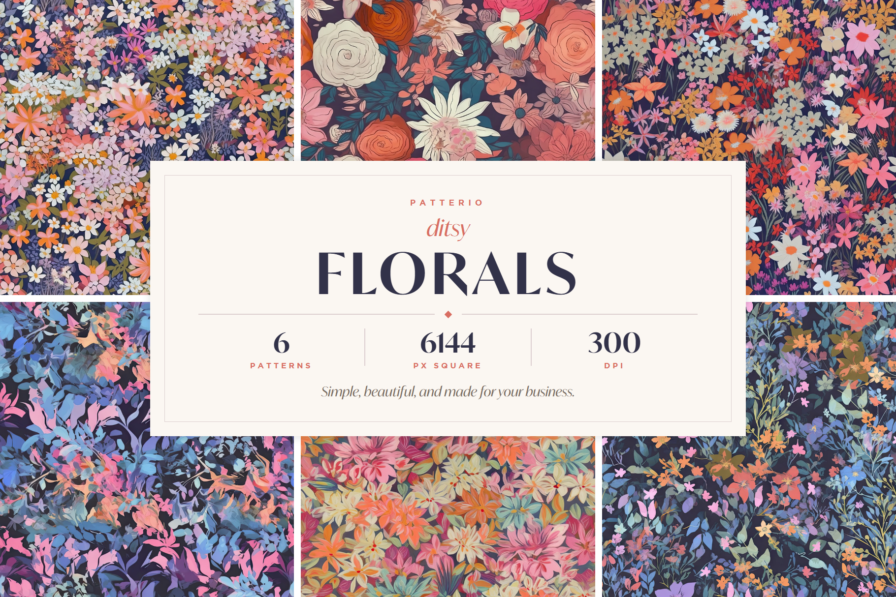 Ditsy Florals Patterns