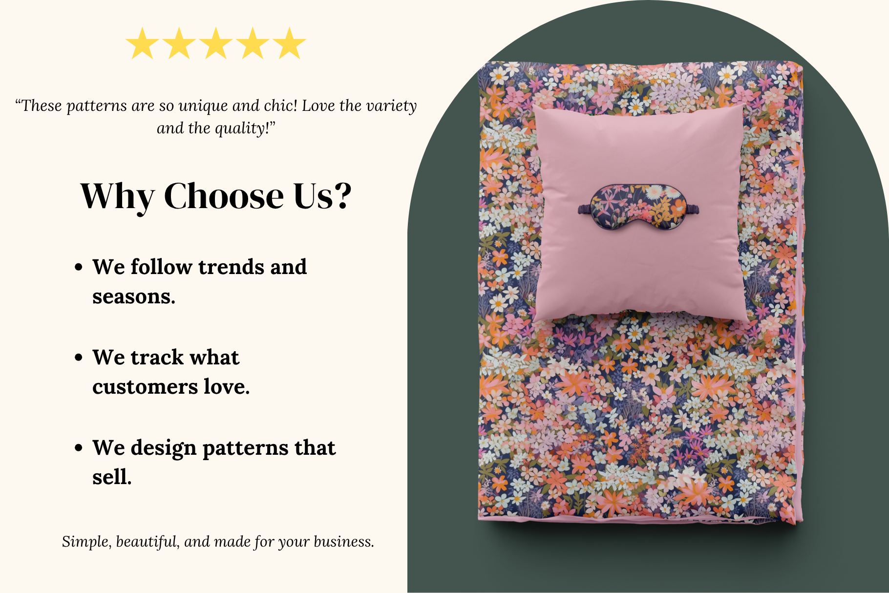 Ditsy Florals Patterns: A curated collection of 6 original ditsy floral seamless patterns. - image 3
